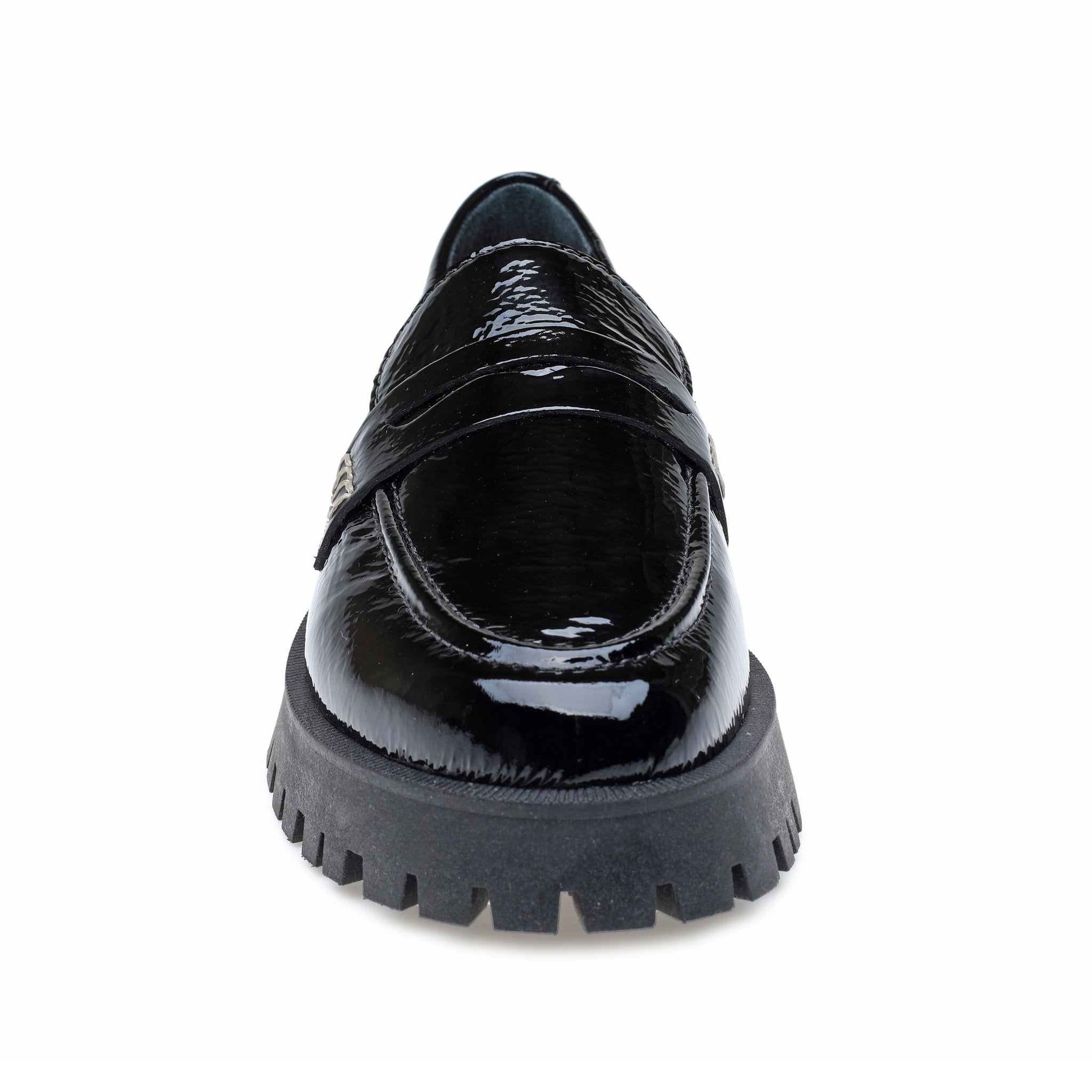 Black Block Sole Loafer