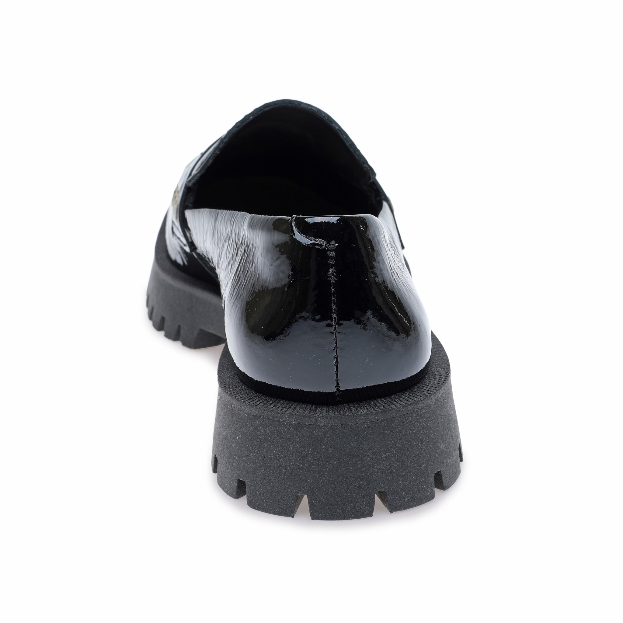 Black Block Sole Loafer