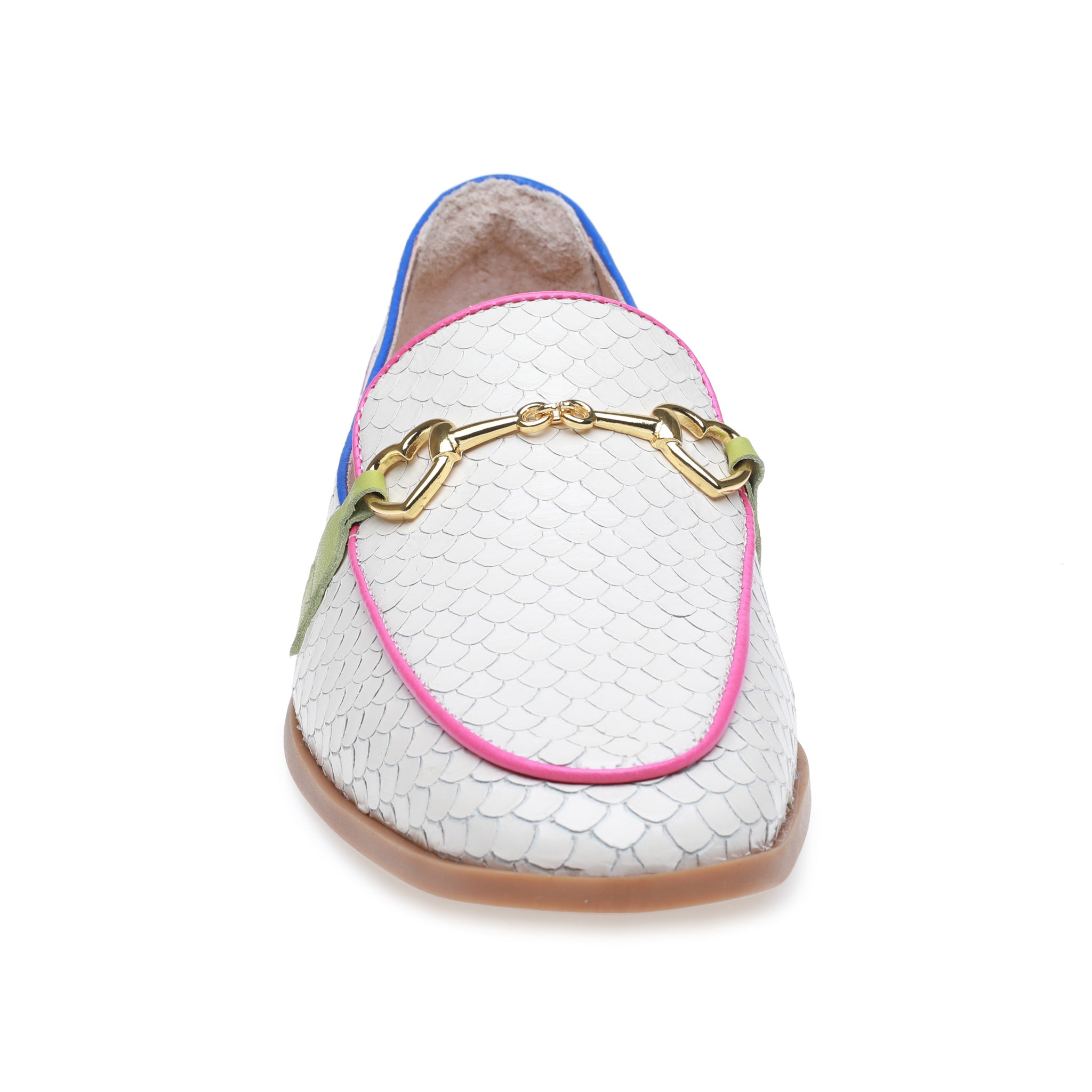 Preppy Snakeskin Loafers