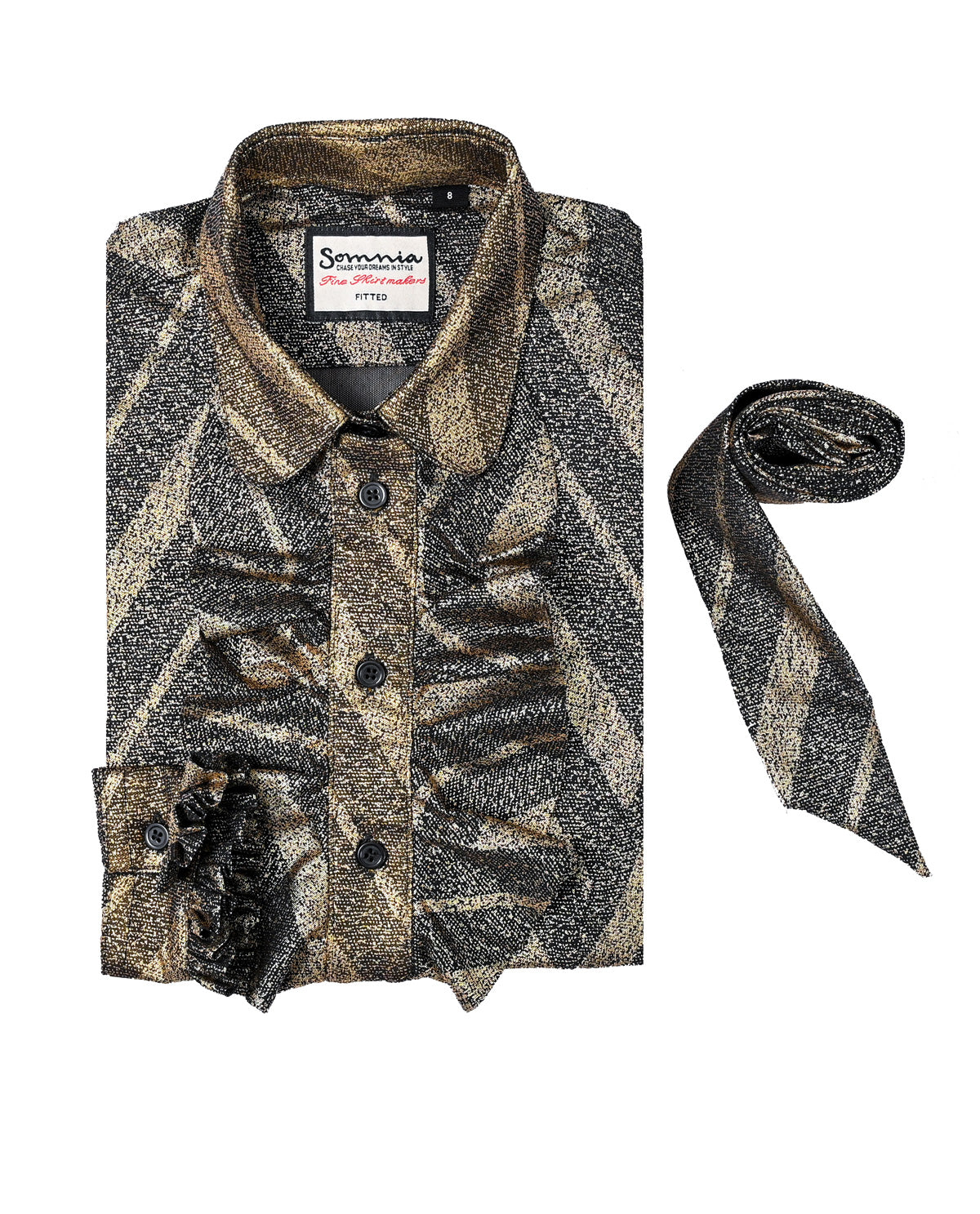 Gold and Black Stripes