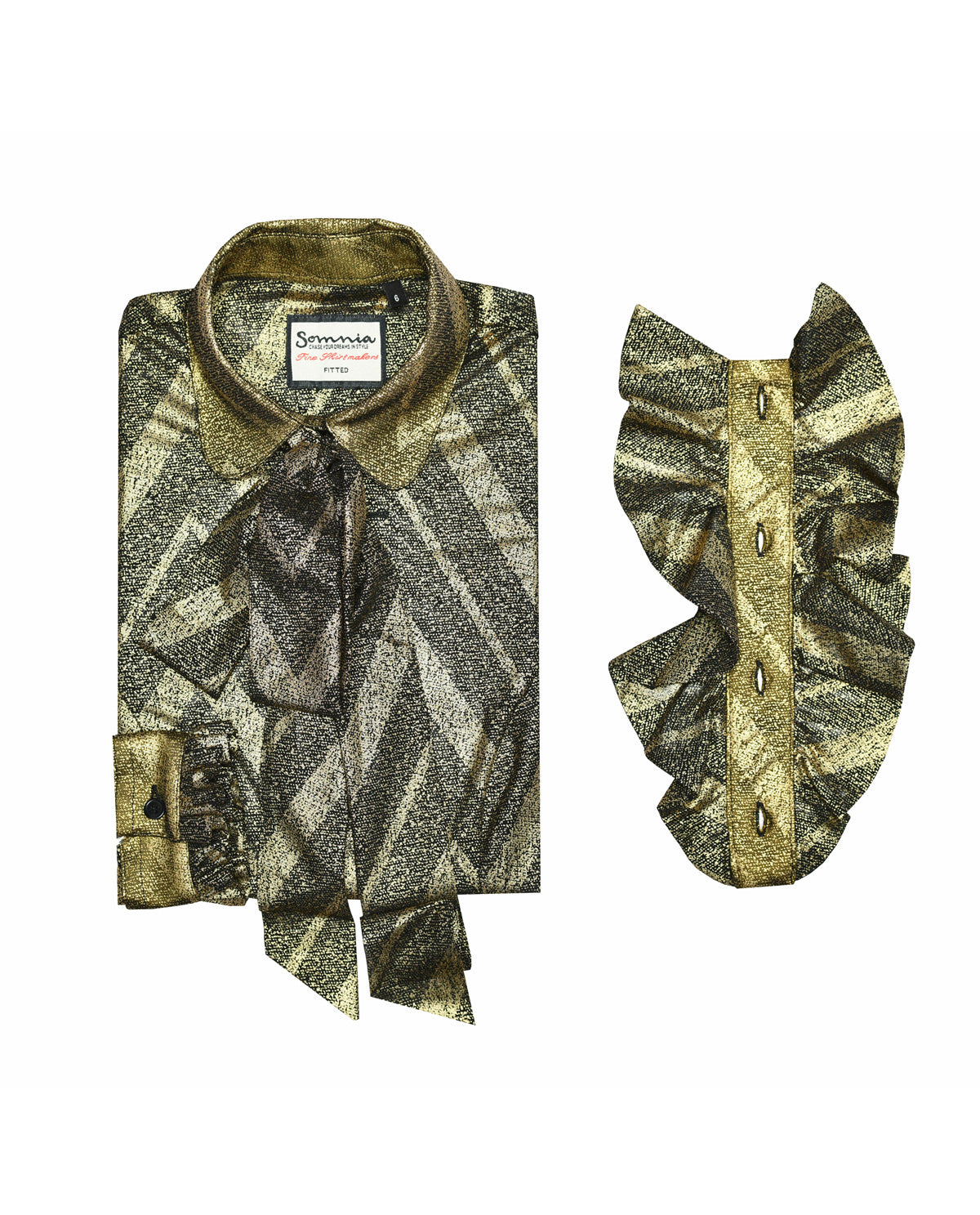 Gold and Black Stripes