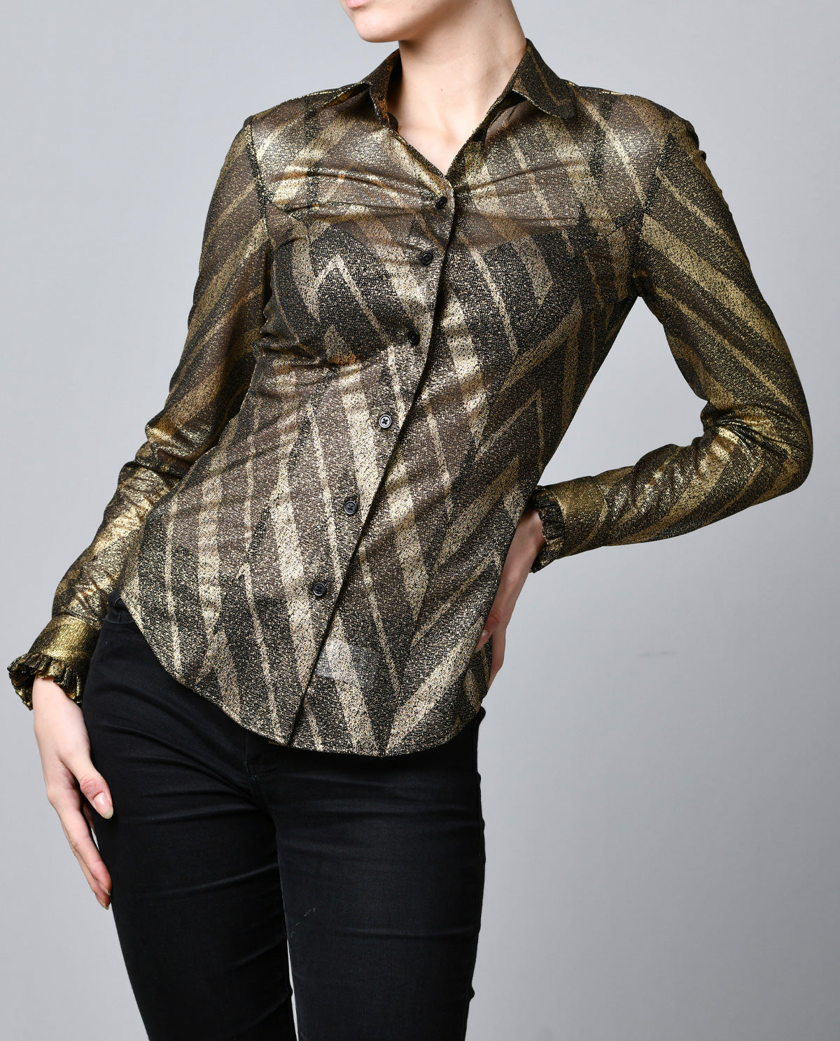 Gold and Black Stripes