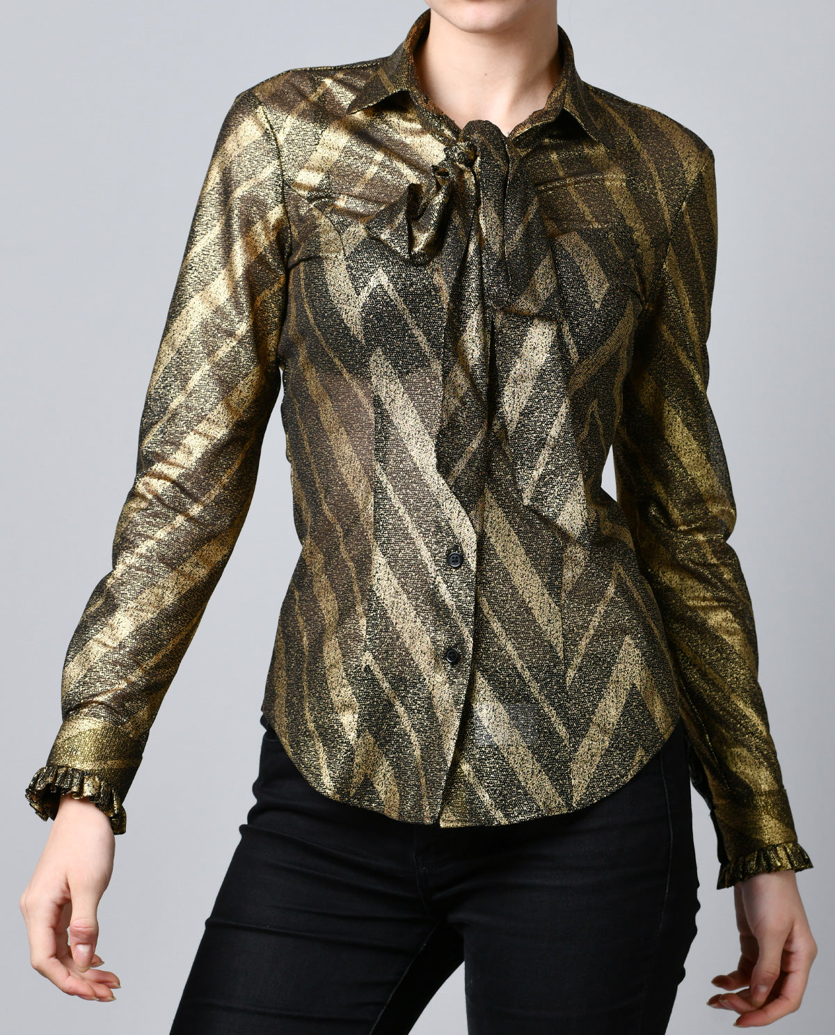 Gold and Black Stripes