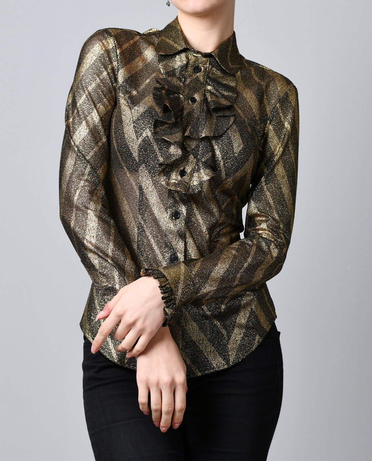 Gold and Black Stripes