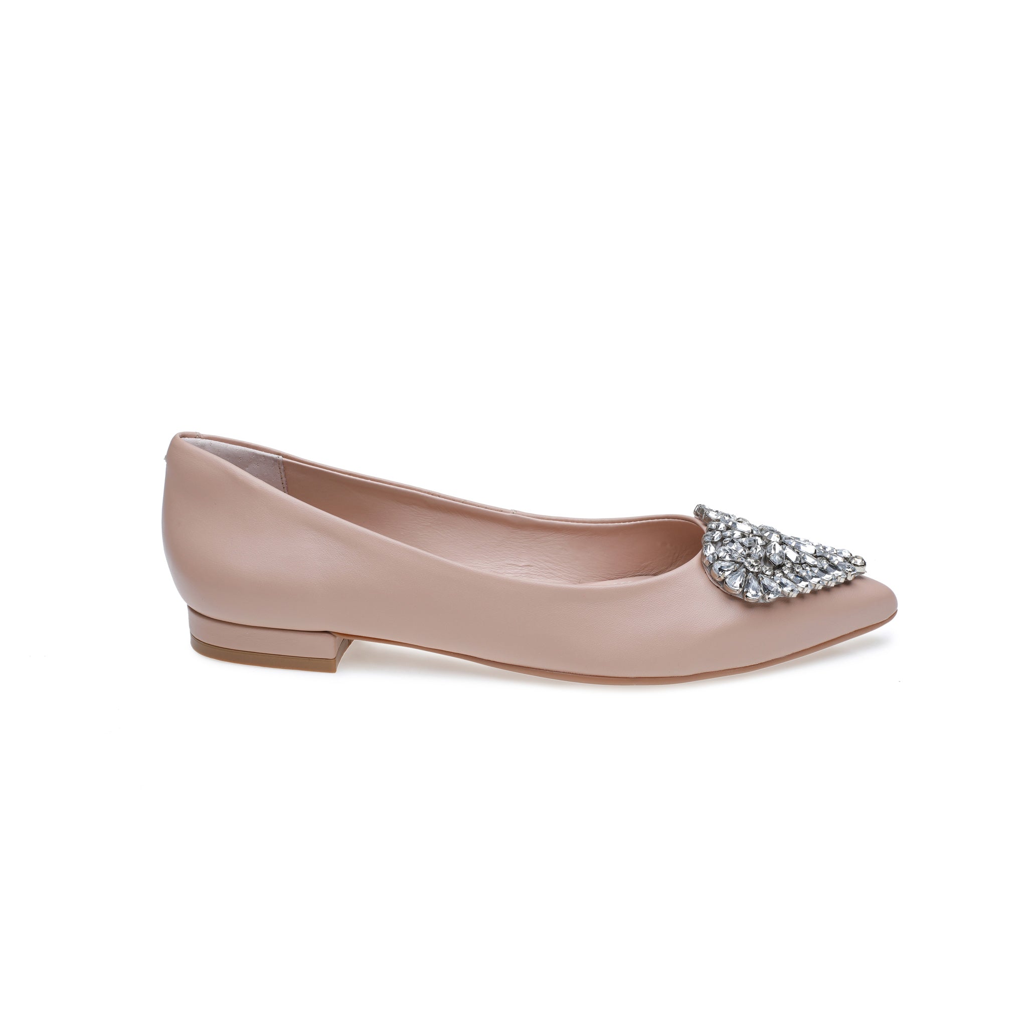 Beige Ballerina Flats