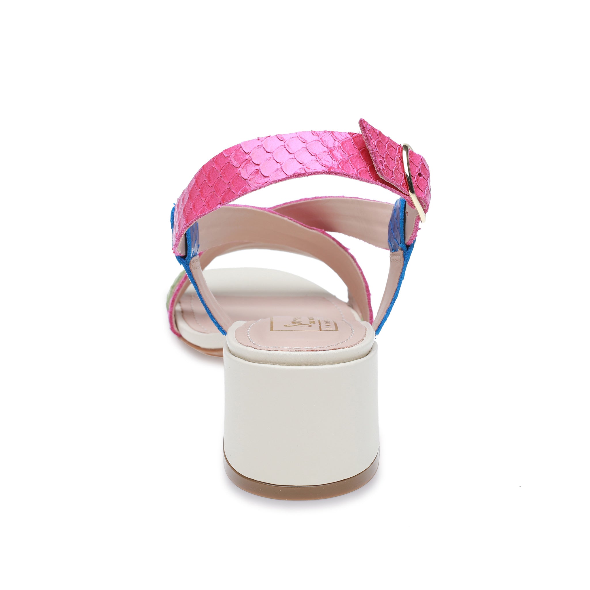 Bright and Bold Cross Over Sandals