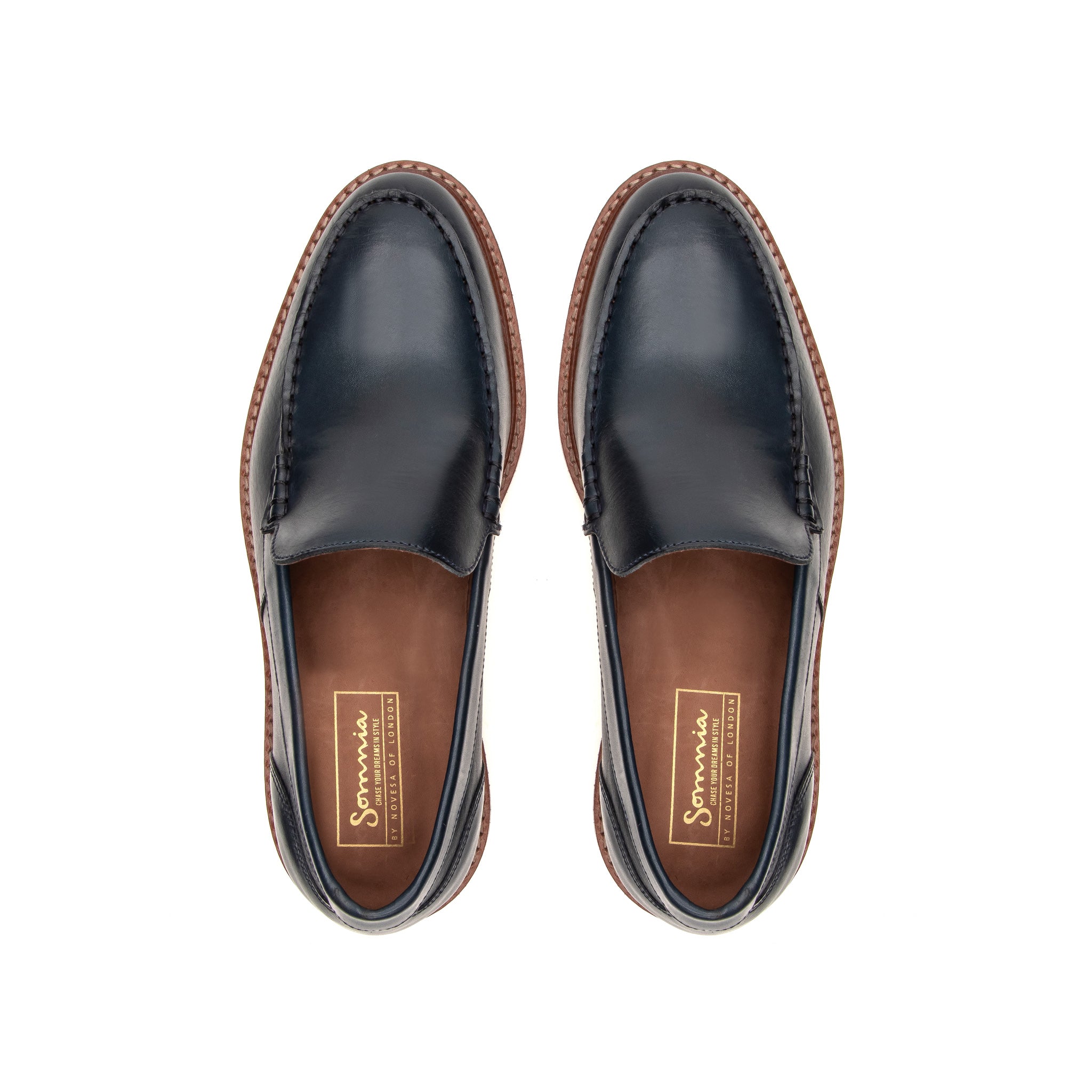 Casual Loafer in Navy