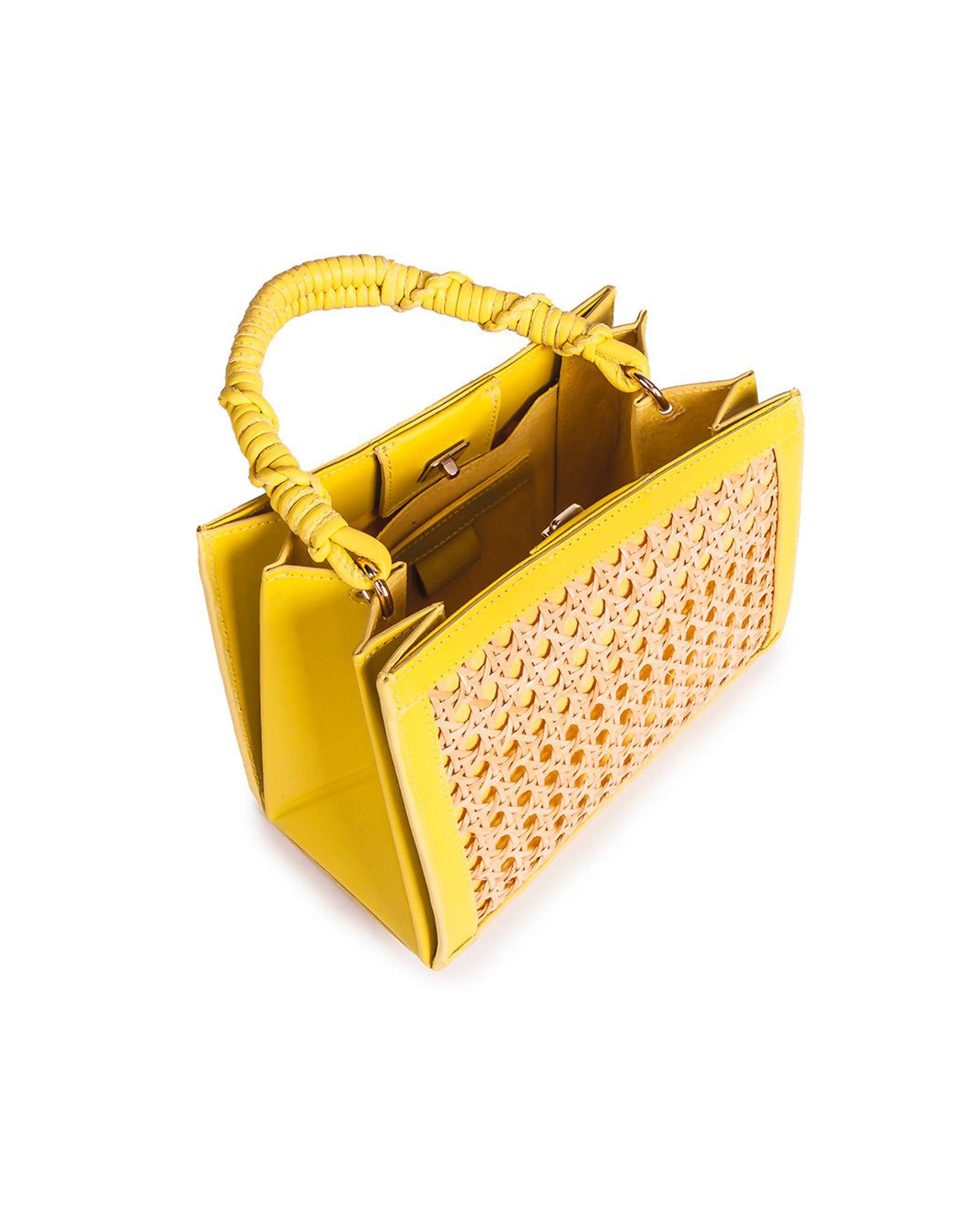 Spring Sheen Woven Bag