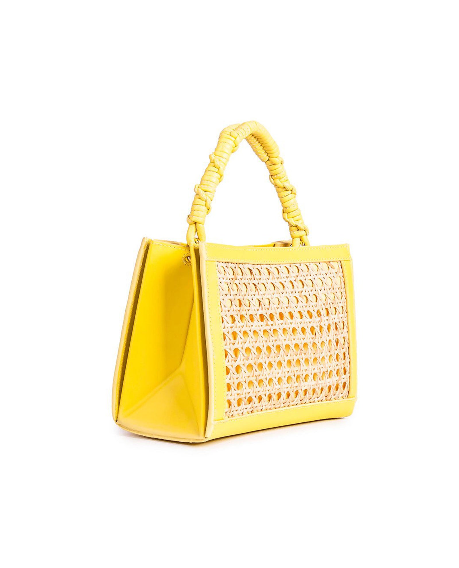 Spring Sheen Woven Bag
