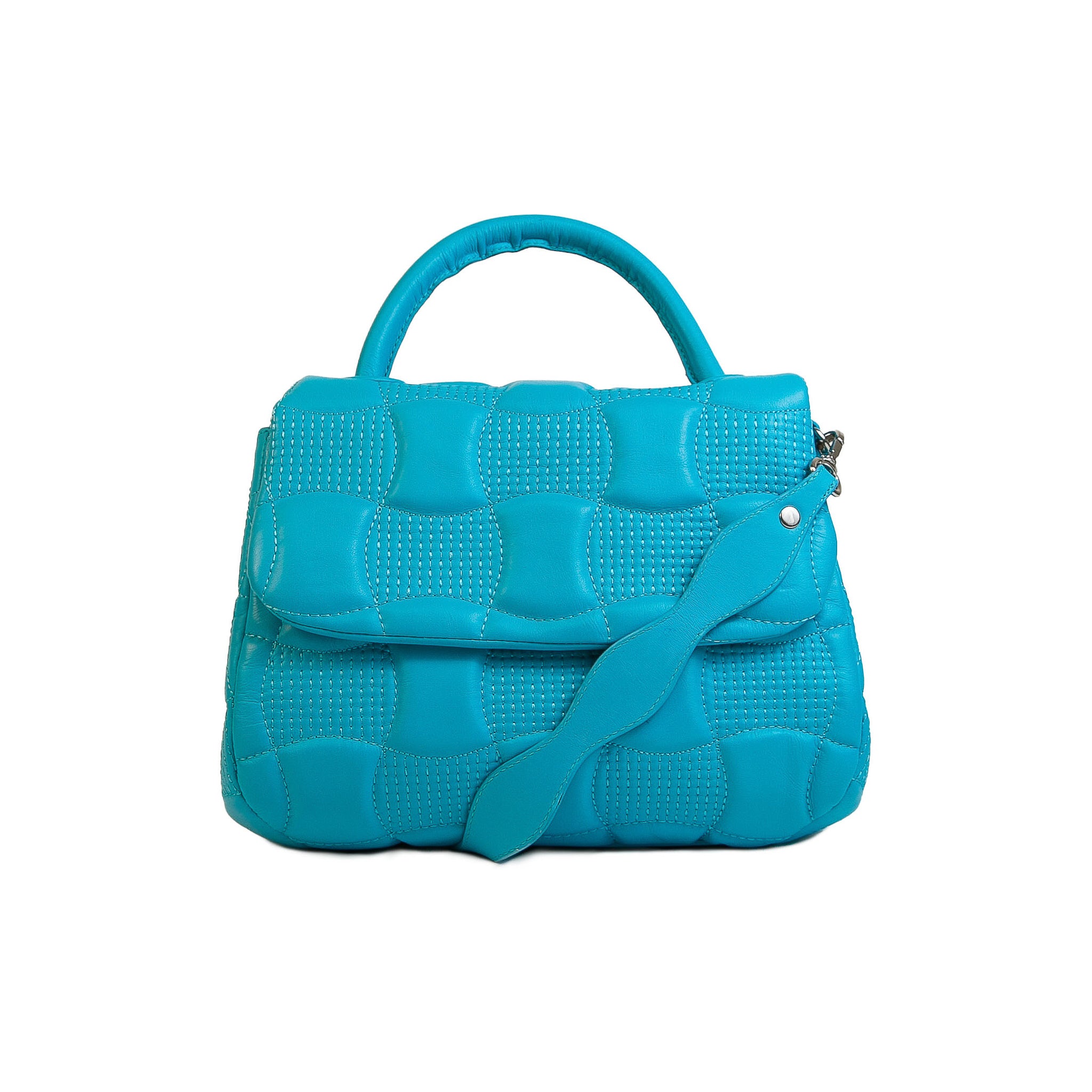 Dive Blue Pillow Satchel