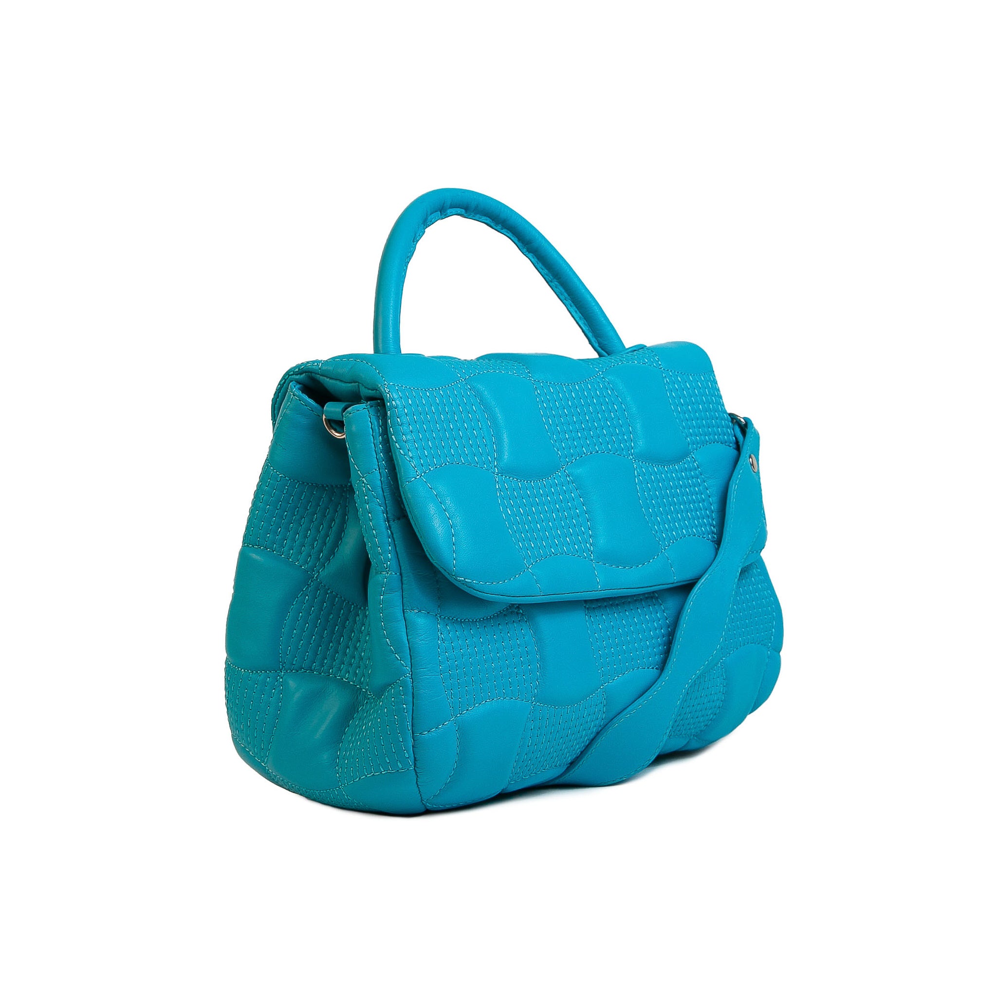 Dive Blue Pillow Satchel