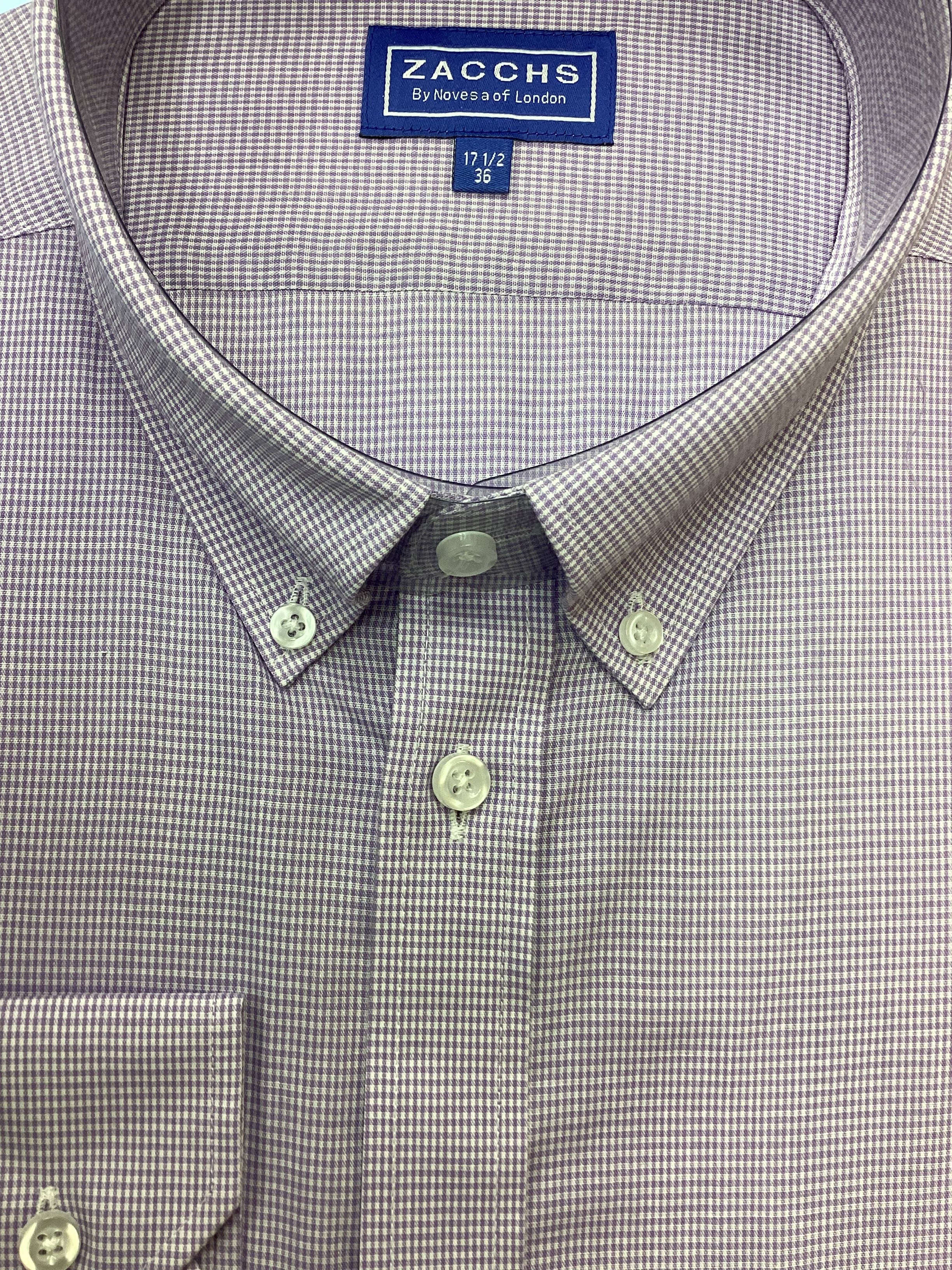 Purple Button-Down Shirt