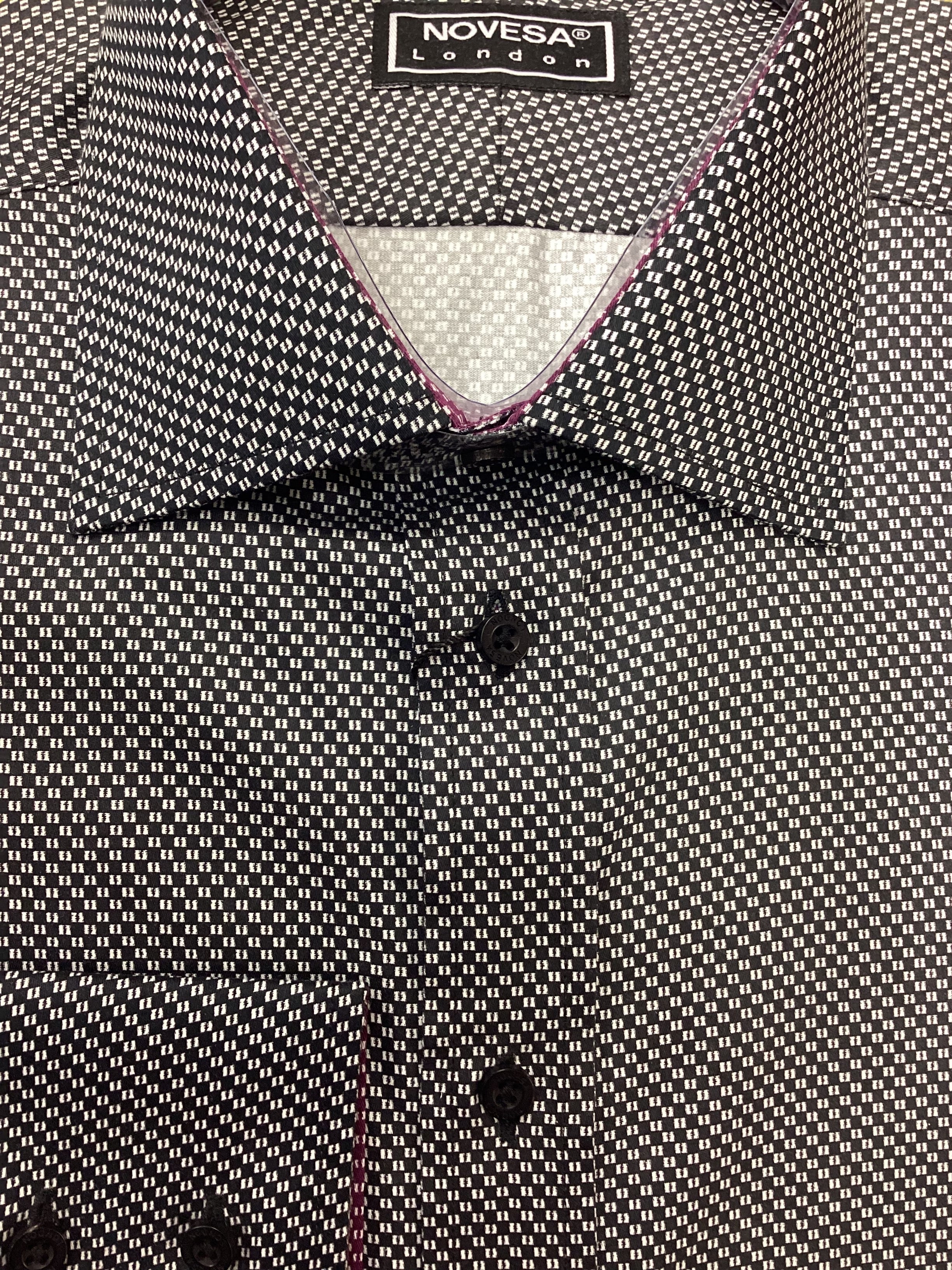 Black Abstract with Contrast