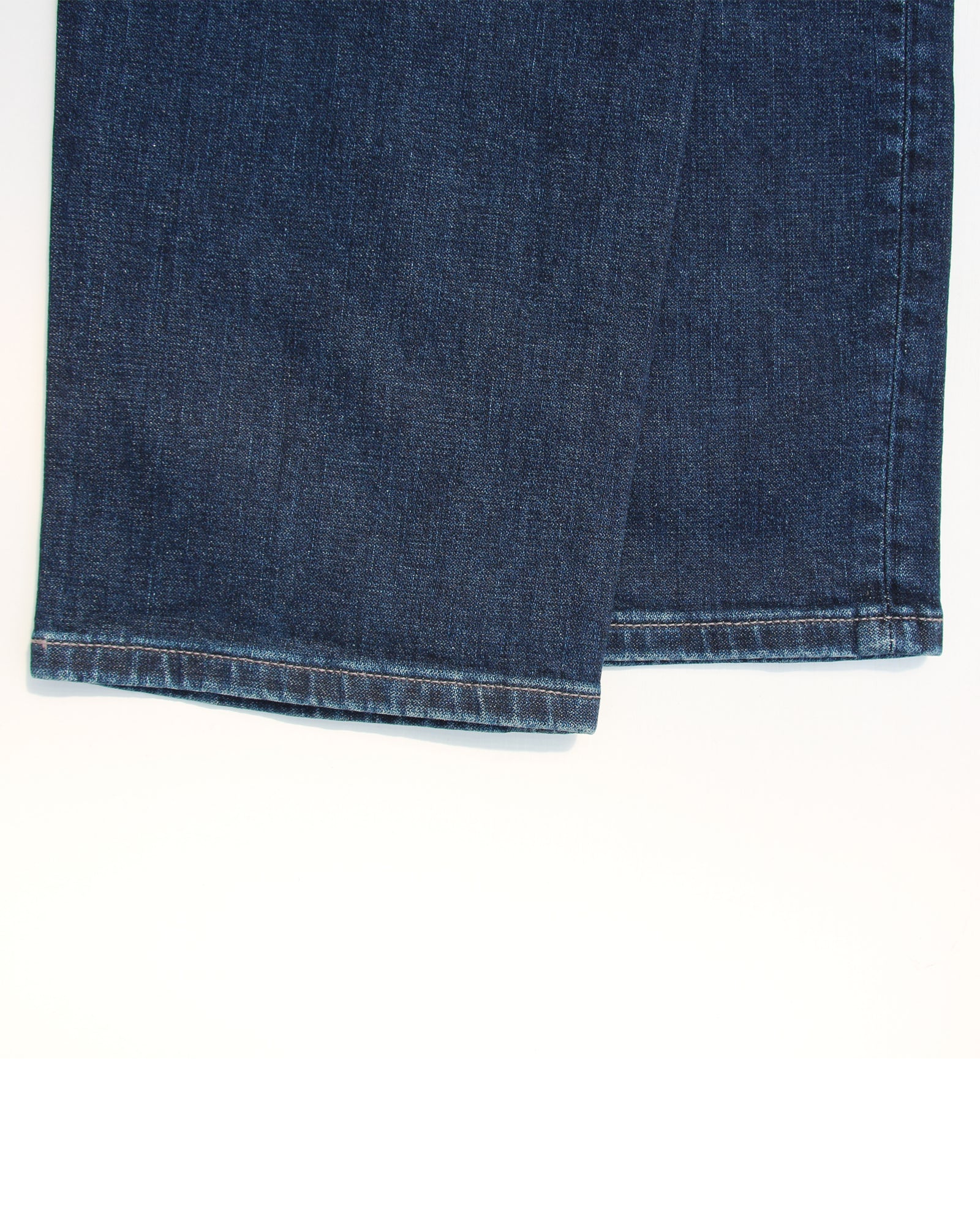 Somnia Men's Teal-Infused Deep Blue Stretch Jeans