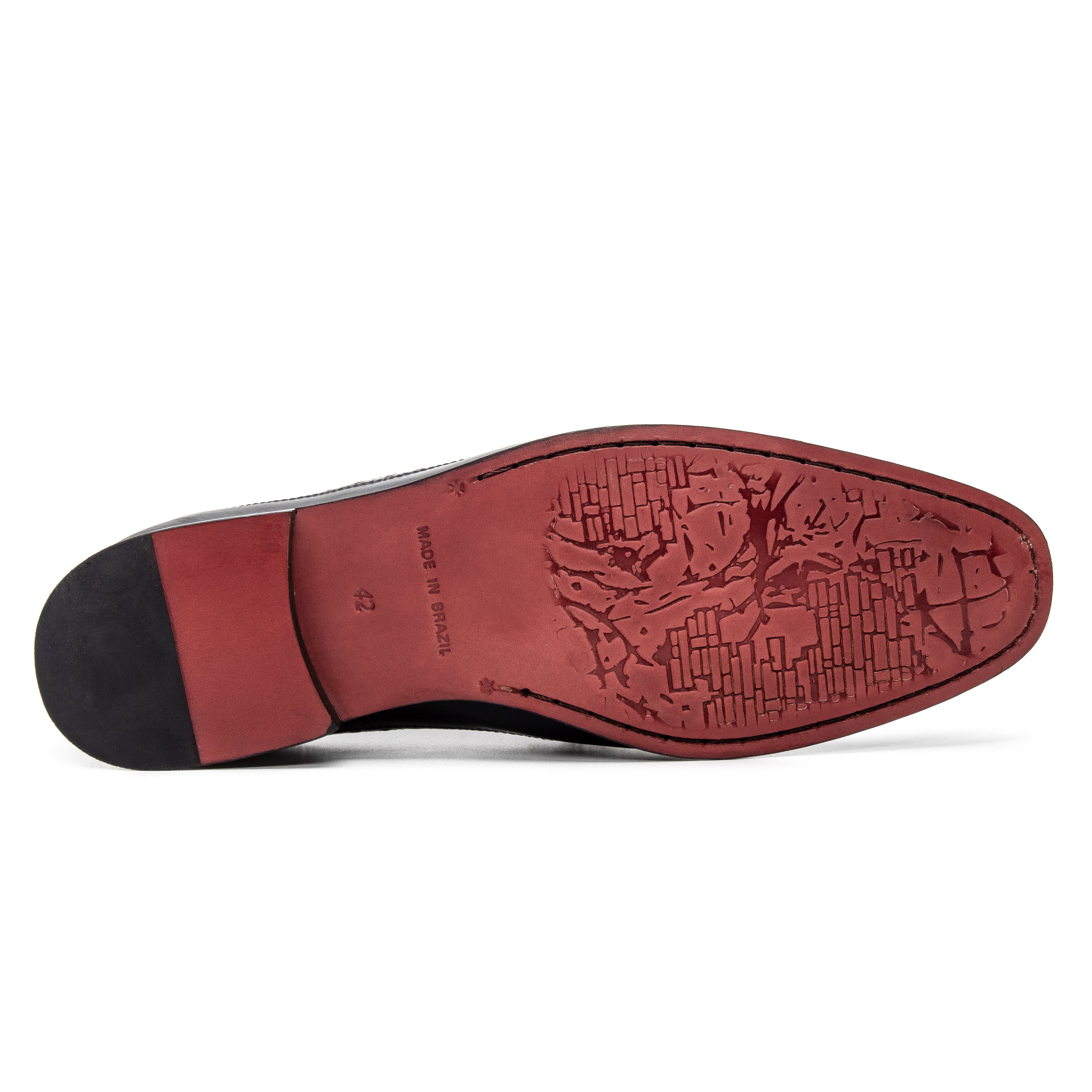 Barnaby Dress Oxford - Black/Brown