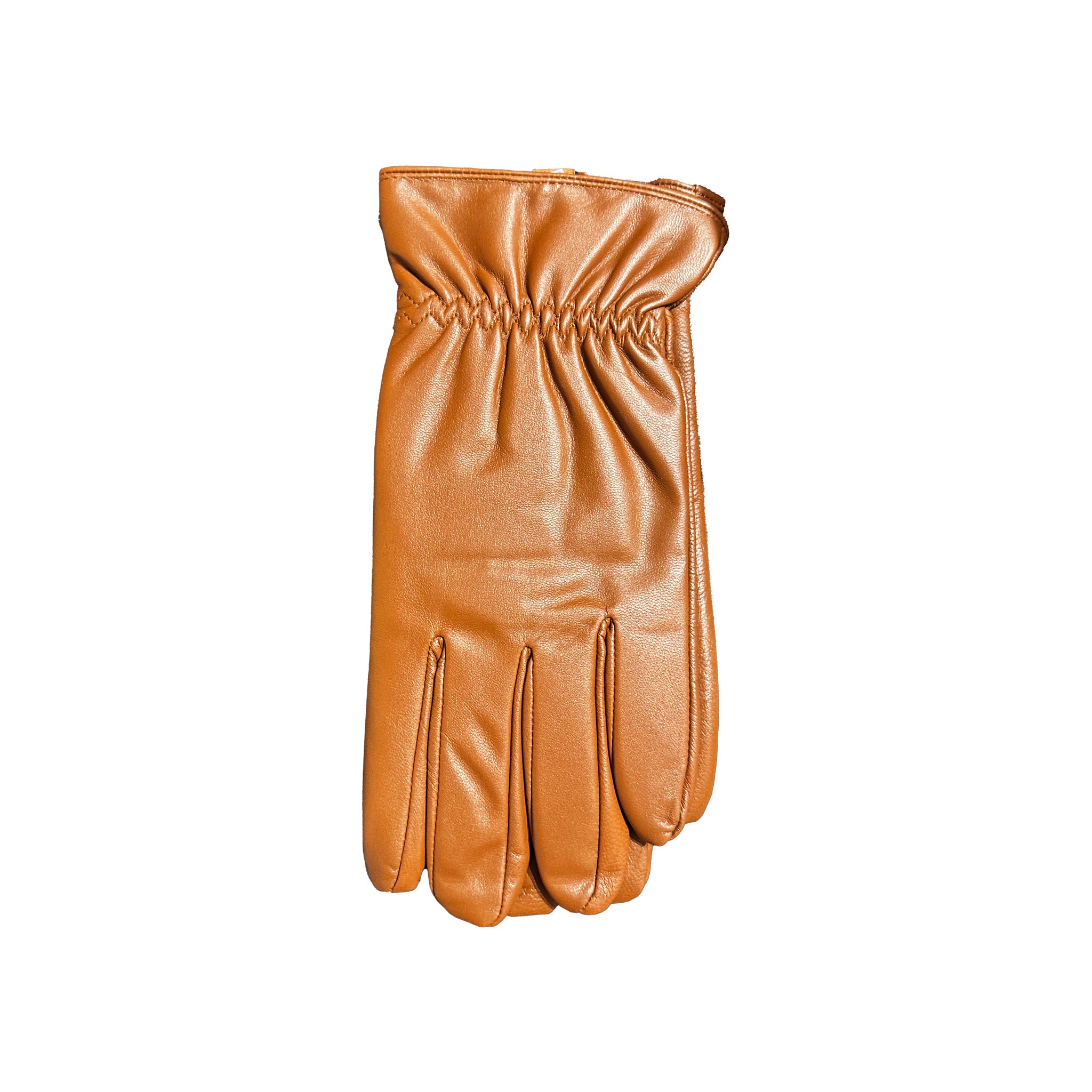 Men's Leather Gloves - Camel