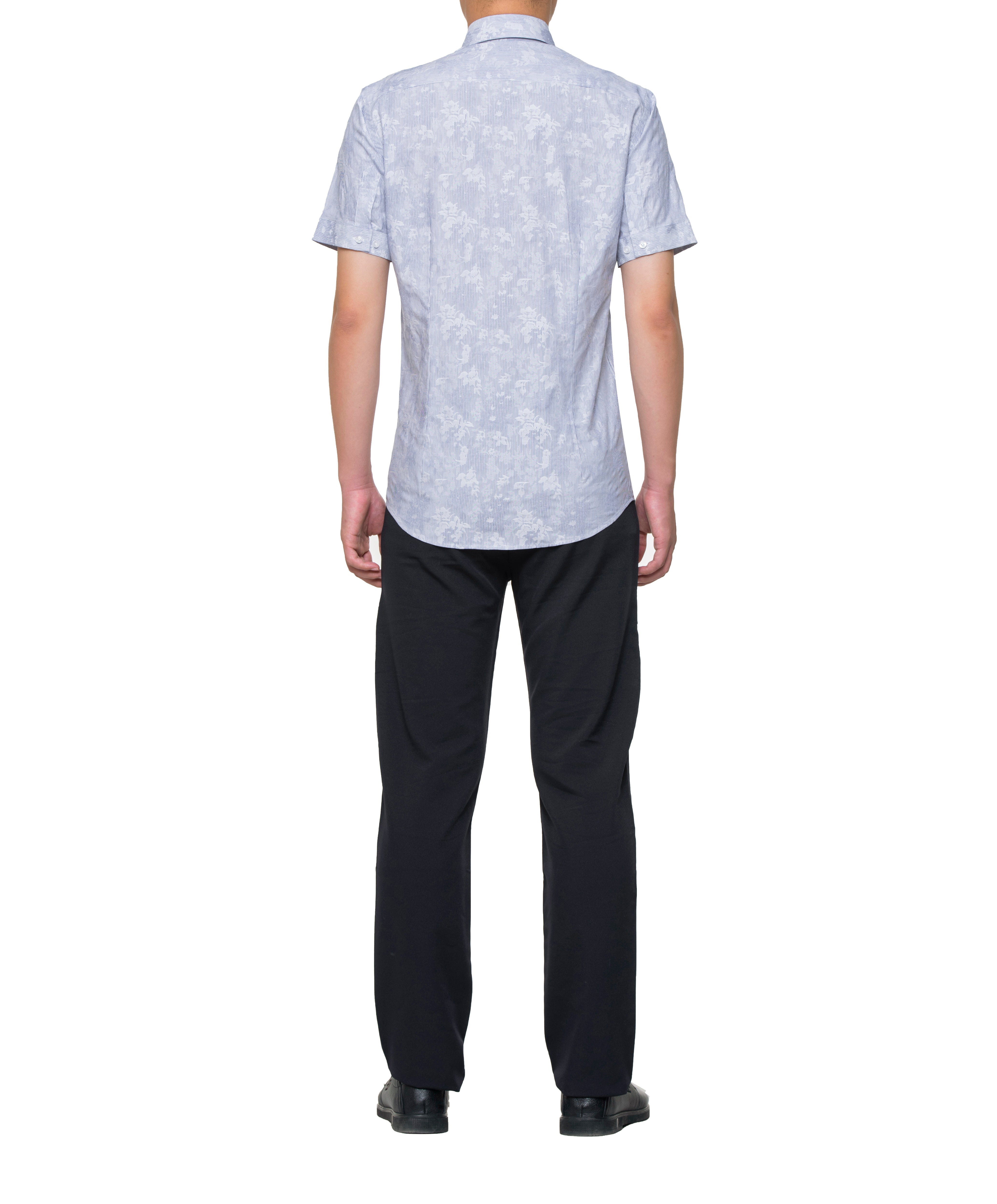 Floral Abstract Short Sleeve