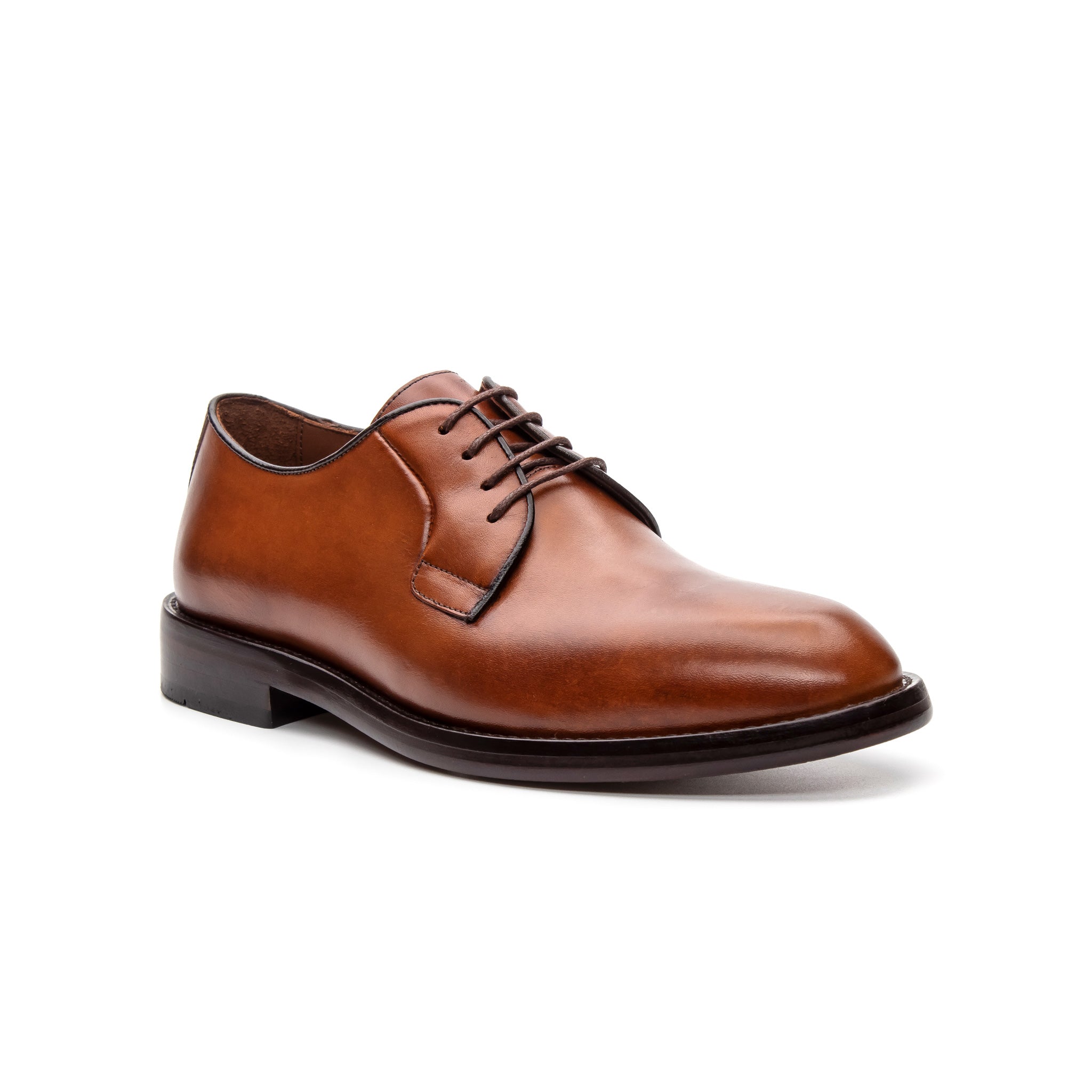 Edward Plain Toe Derby - Whisky