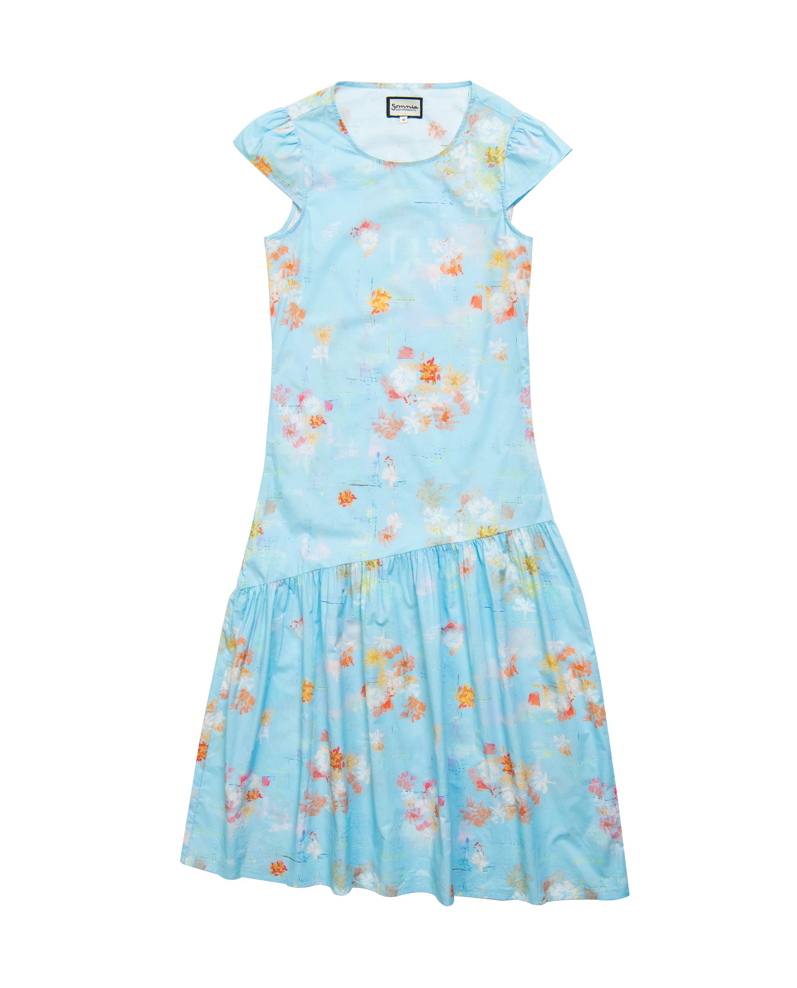Light Blue Floral Dress