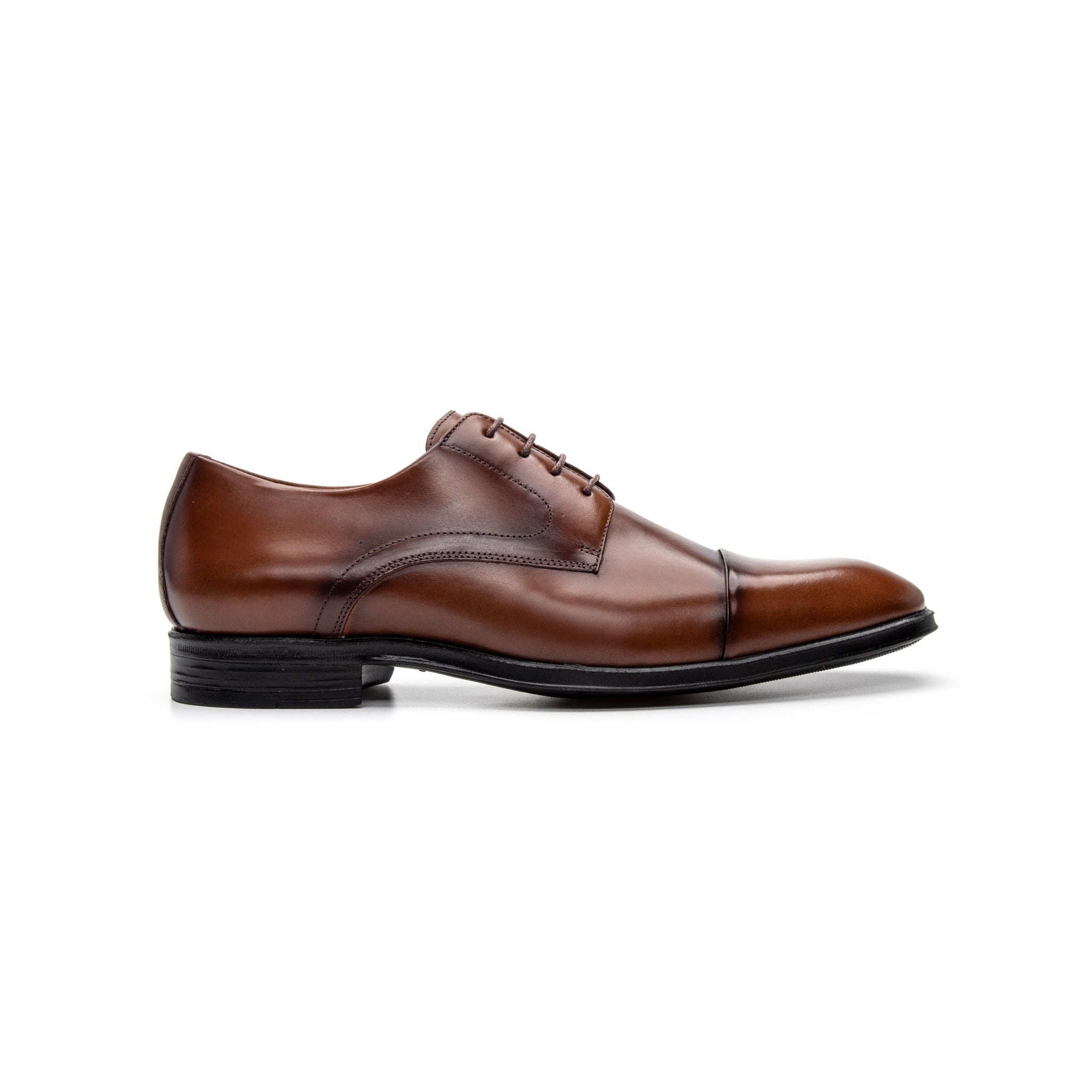Theo Cap Toe Oxford - Cognac