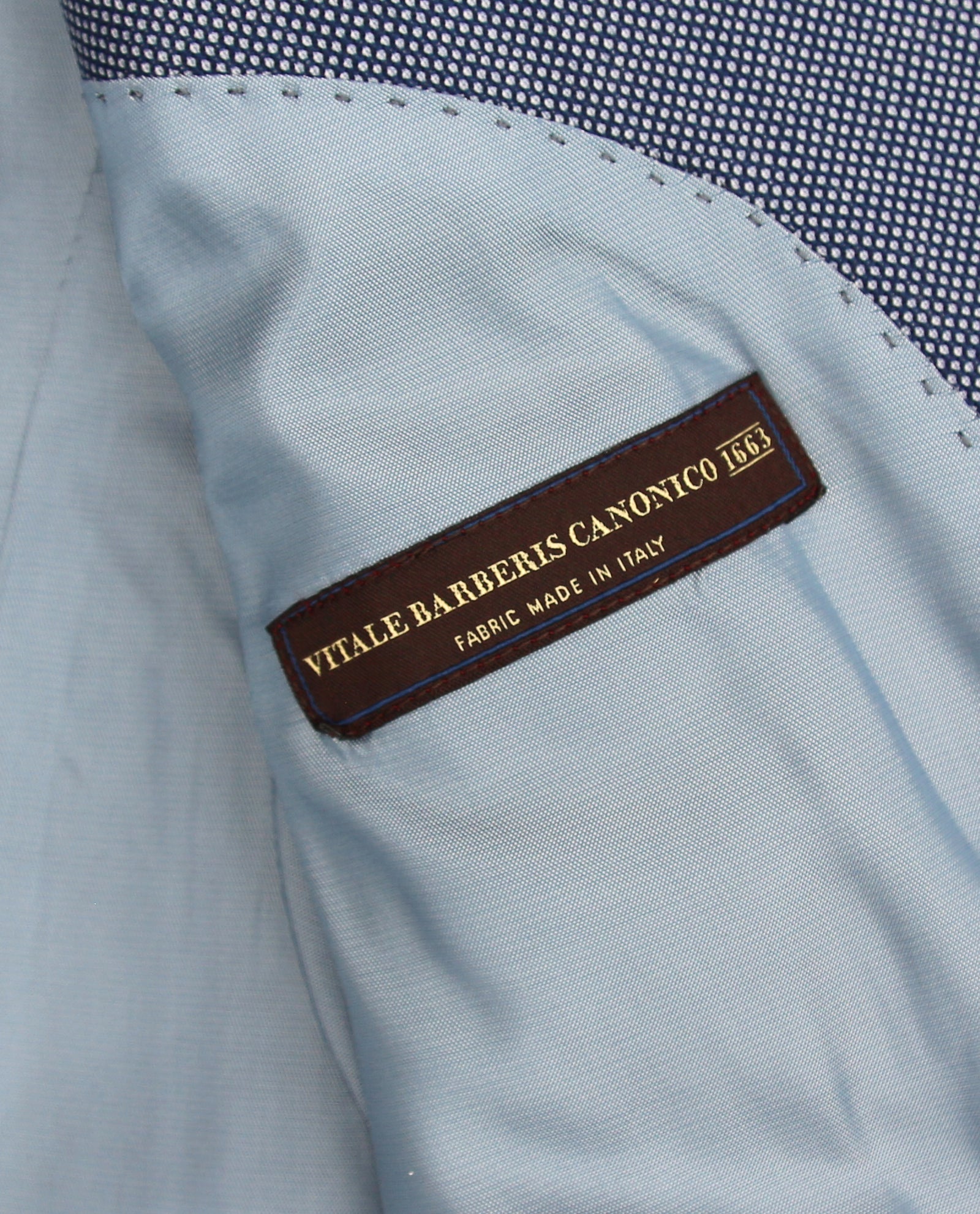 Vitale Barberis Canonico Textured Birds Eye Sport Coat