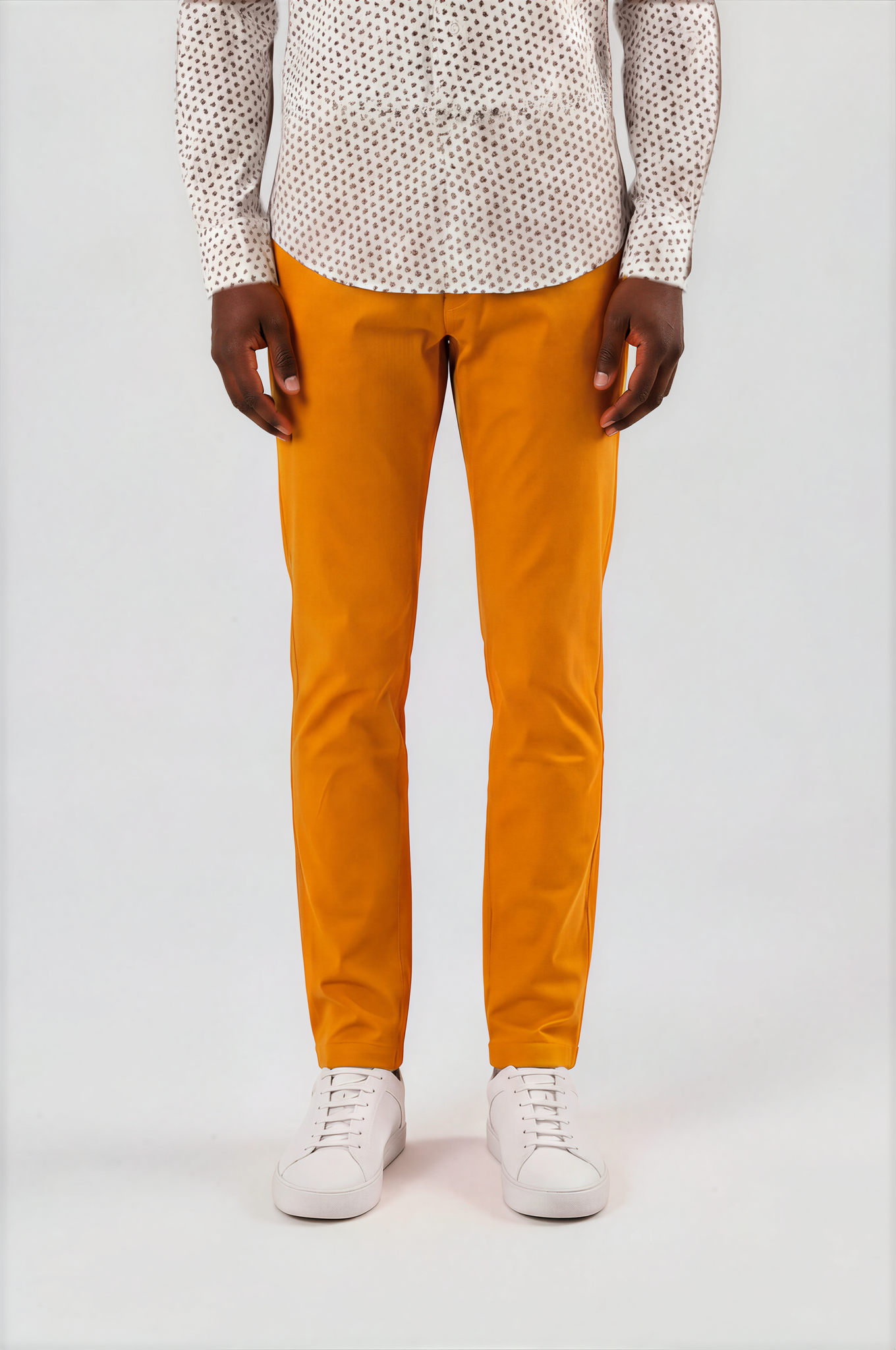 Gold Tailored Chinos