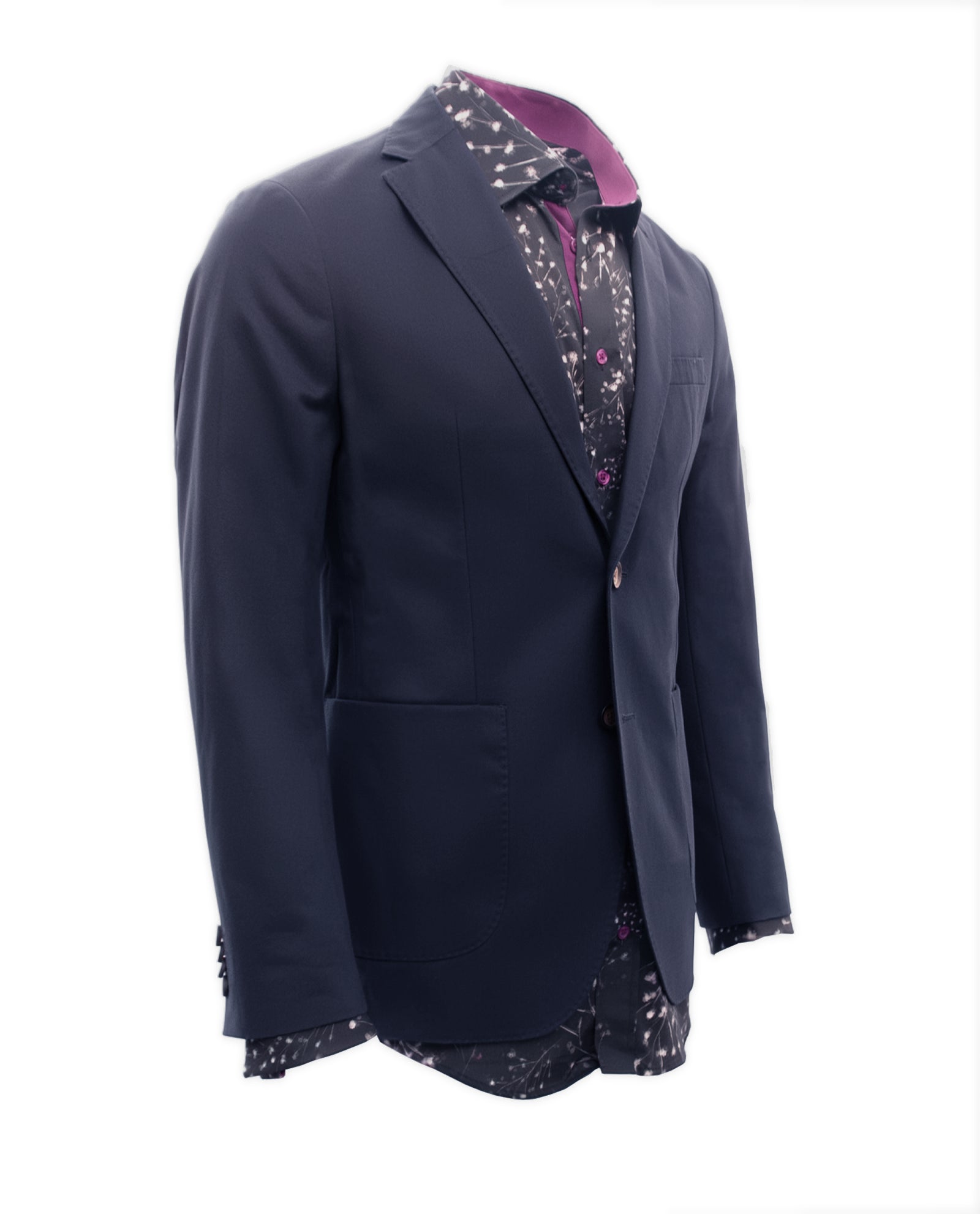 Willesden Cotton Jacket — Navy