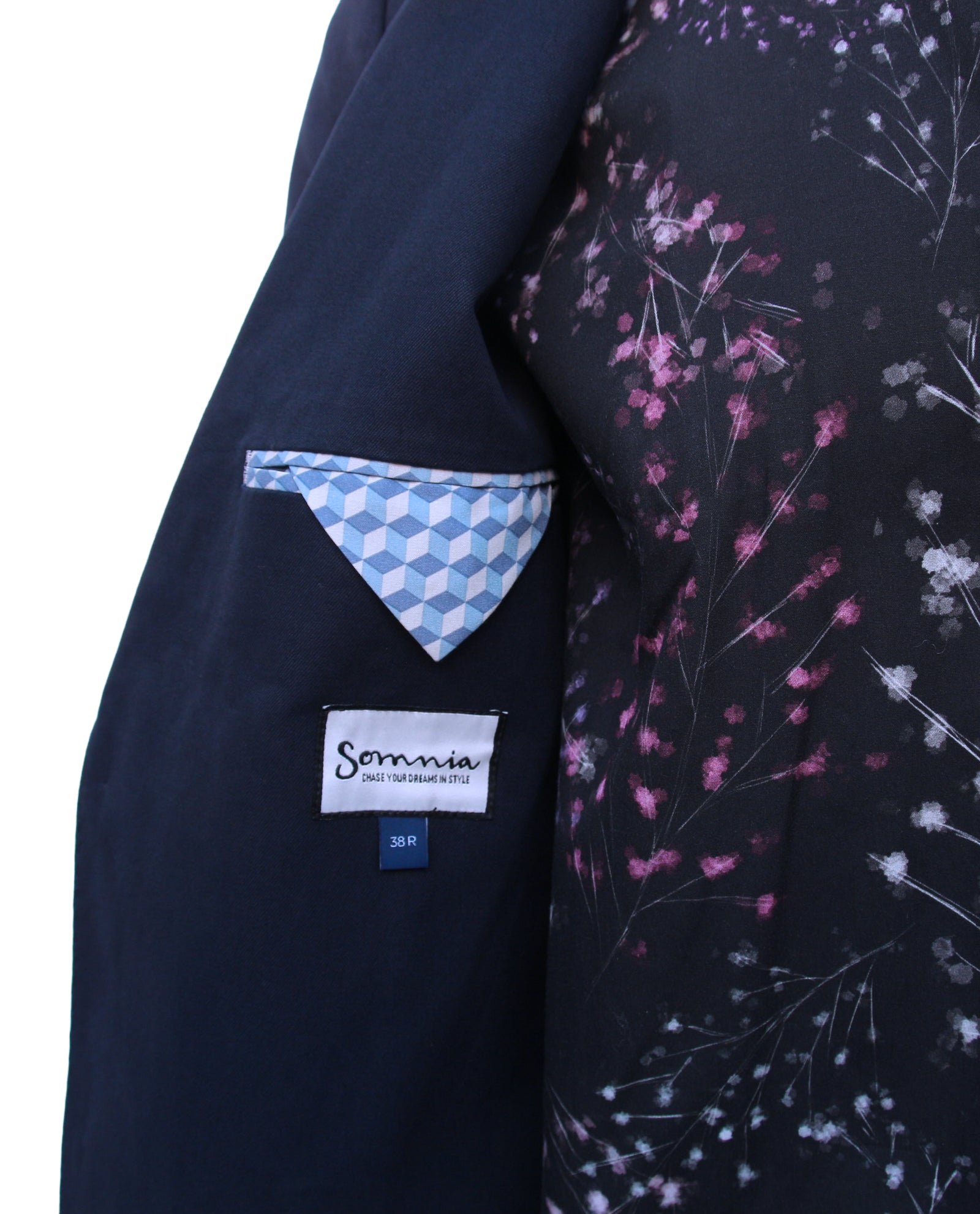 Willesden Cotton Jacket — Navy