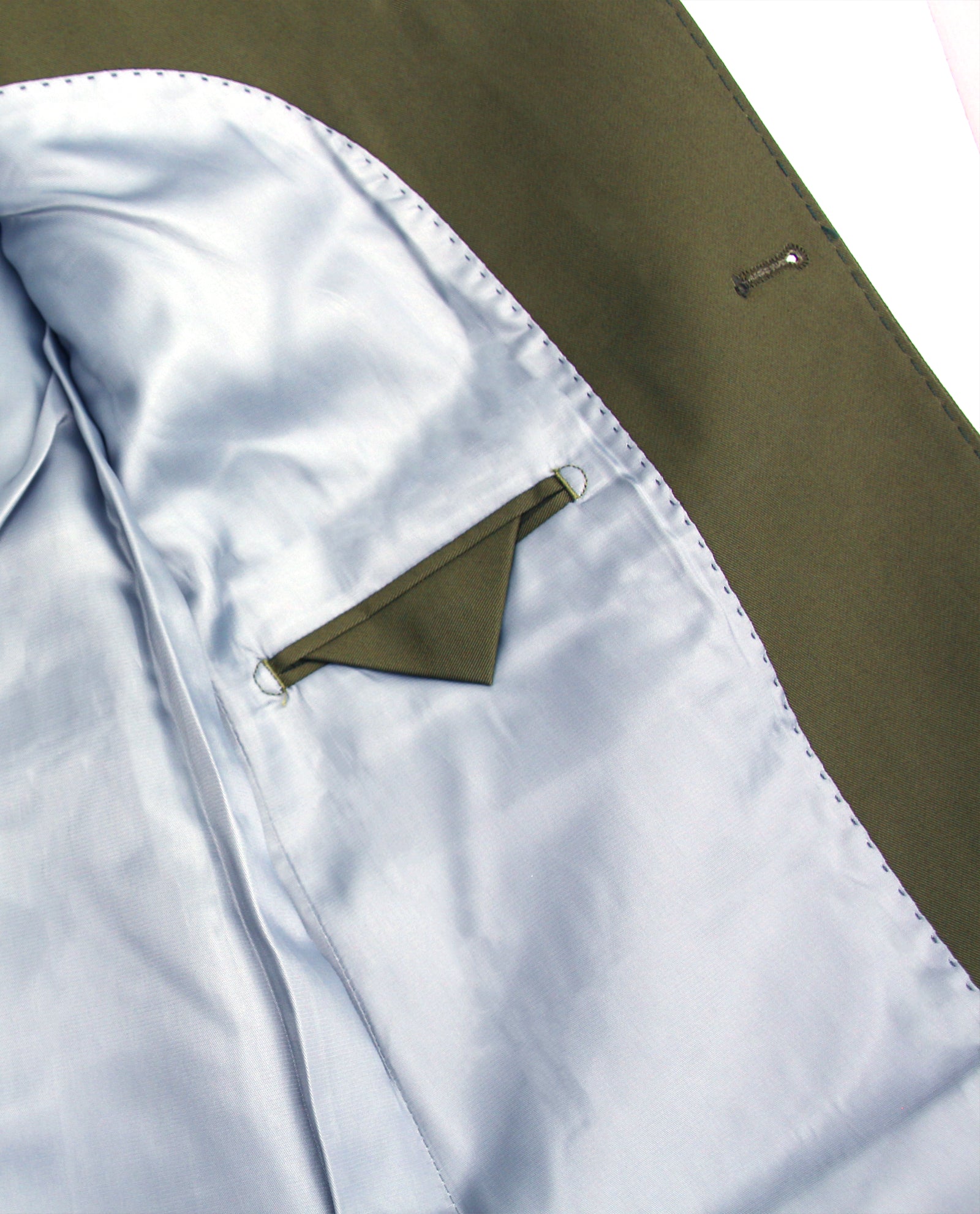 Contemporary Olive Green Sport Coat