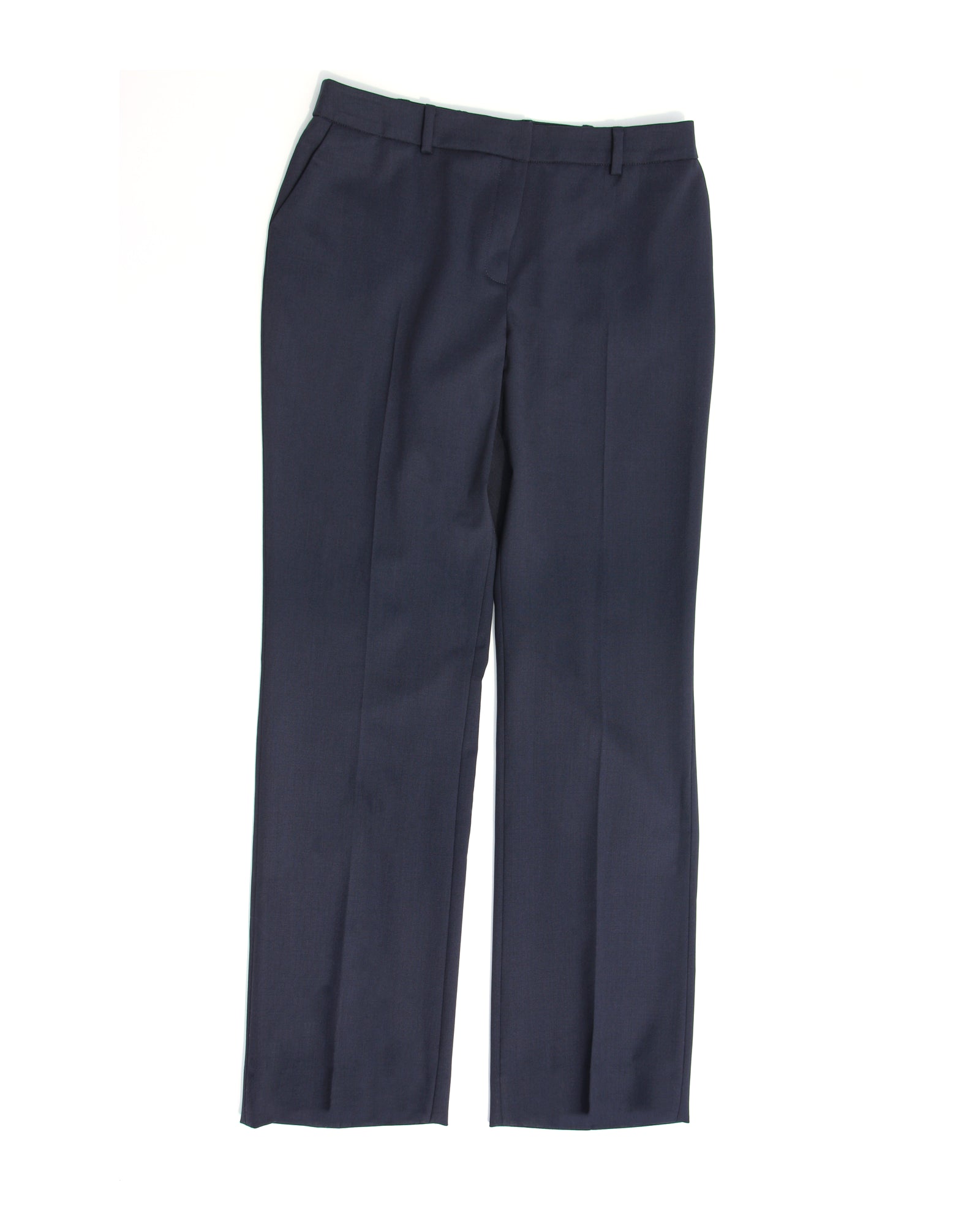 Navy Women's Pressed Trousers