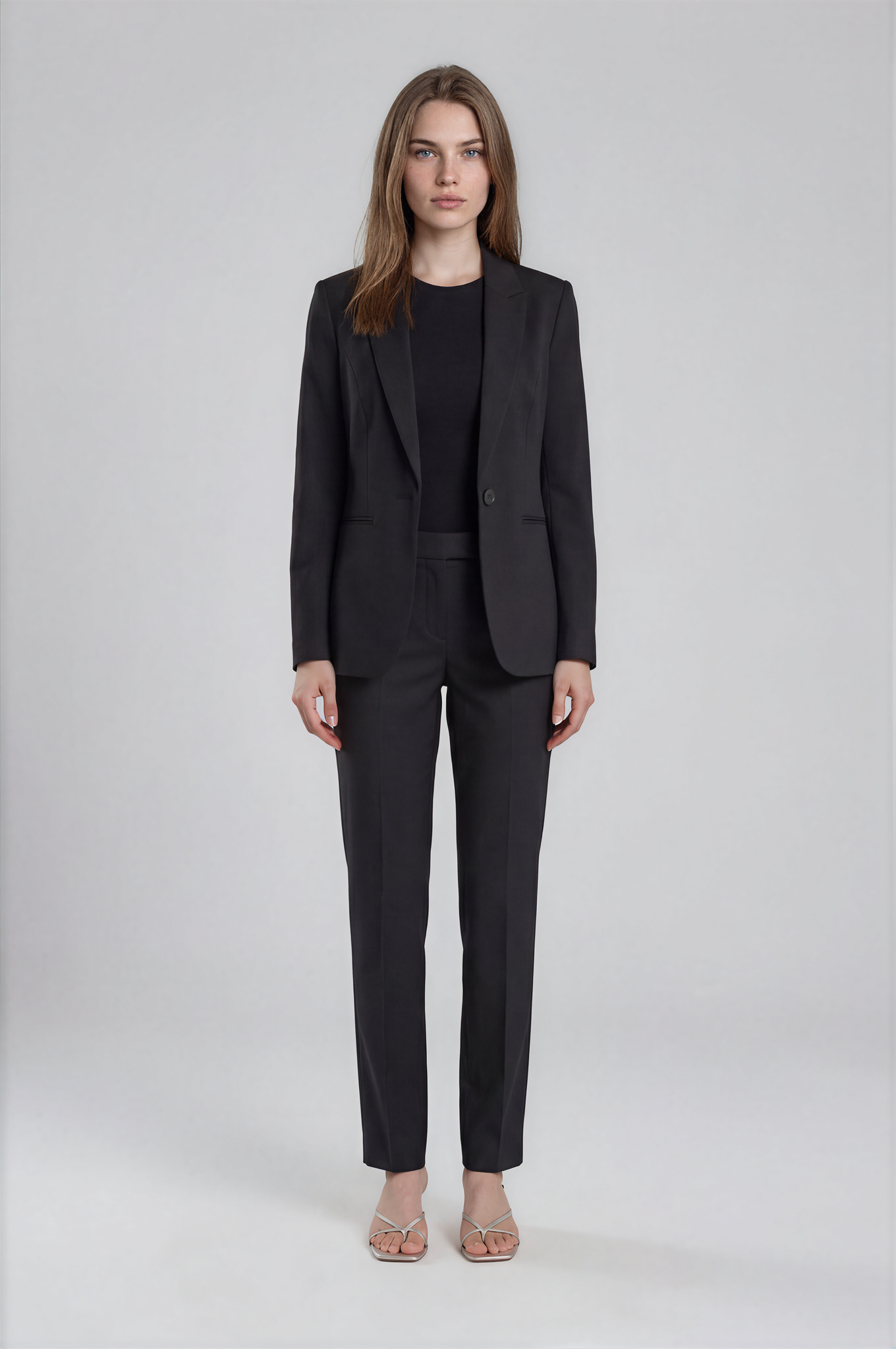 Black Women's Pressed Trousers