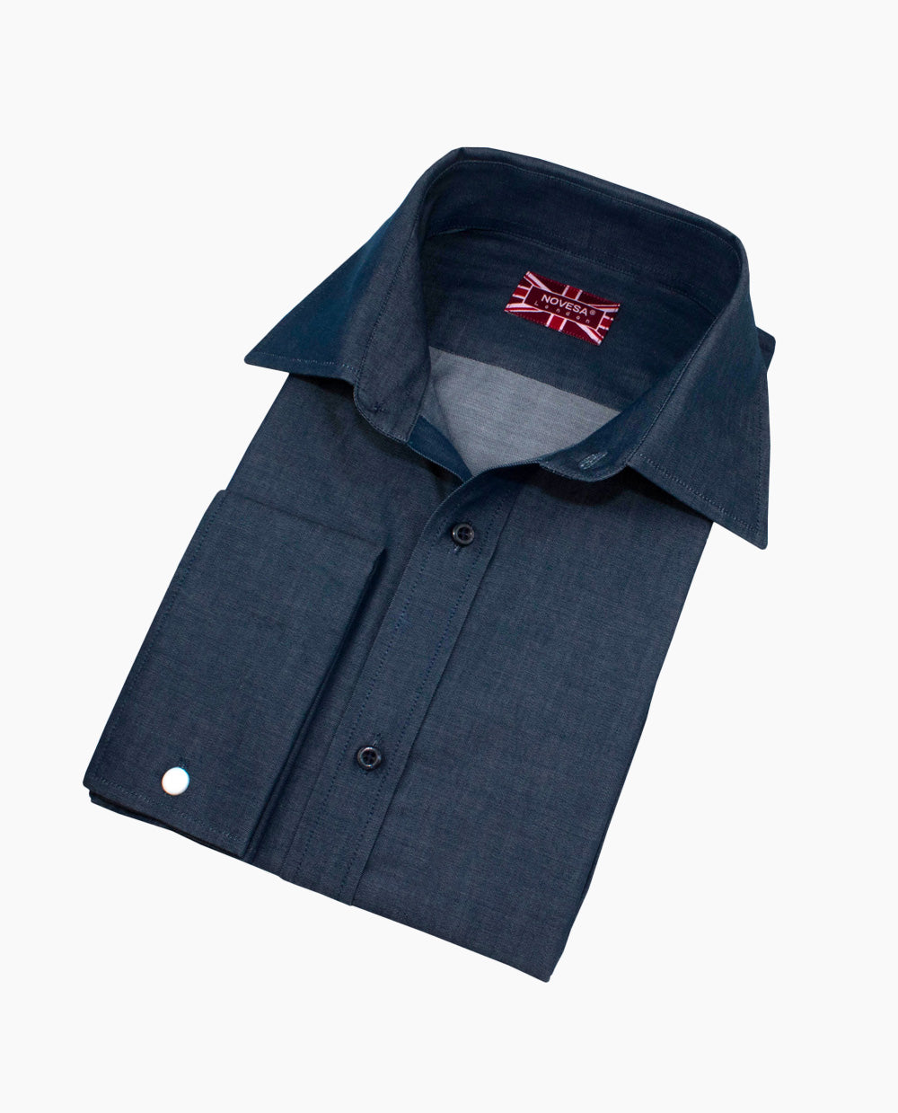 Plain Navy Blue Shirt