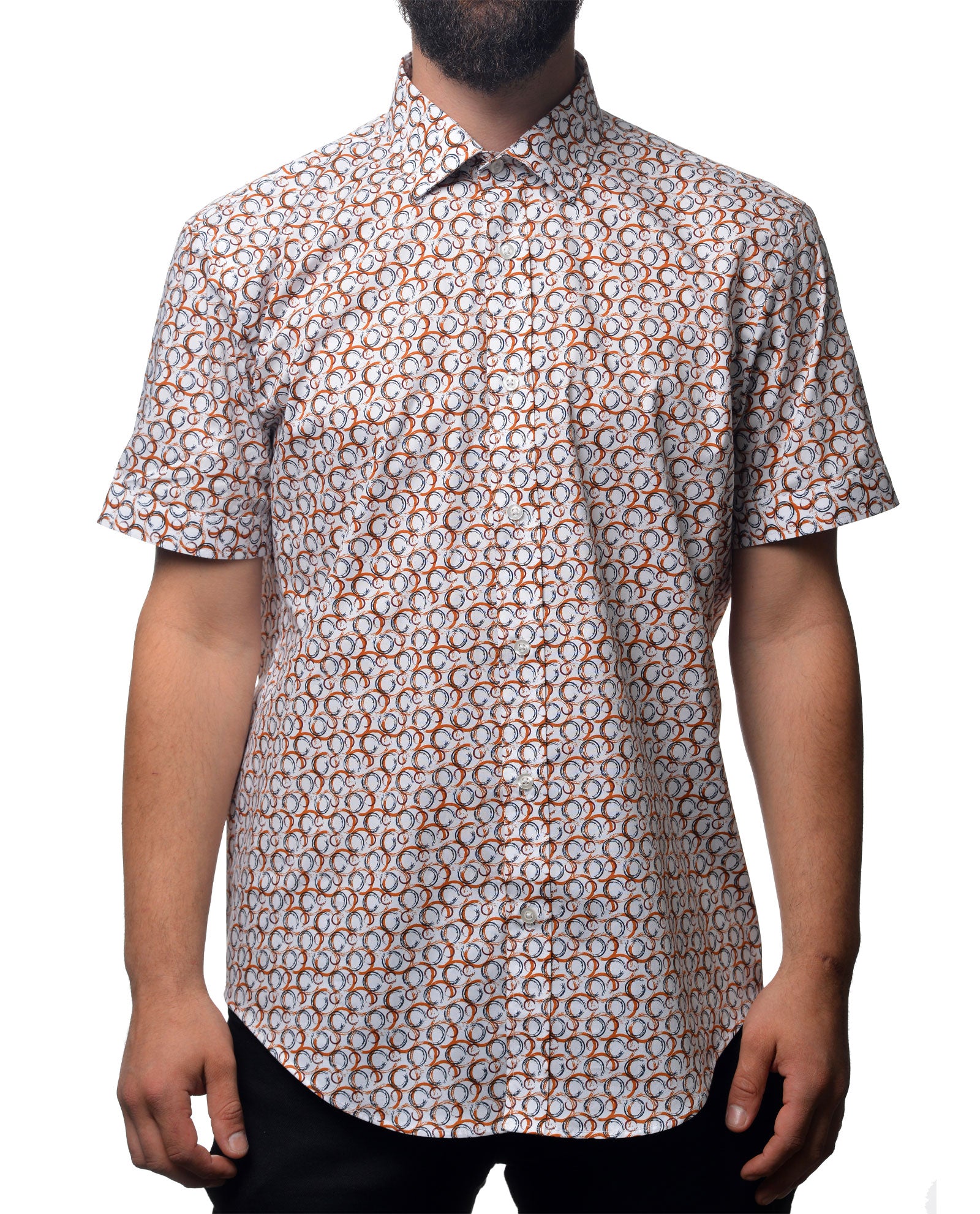 Abstract Short Sleeve Shirt