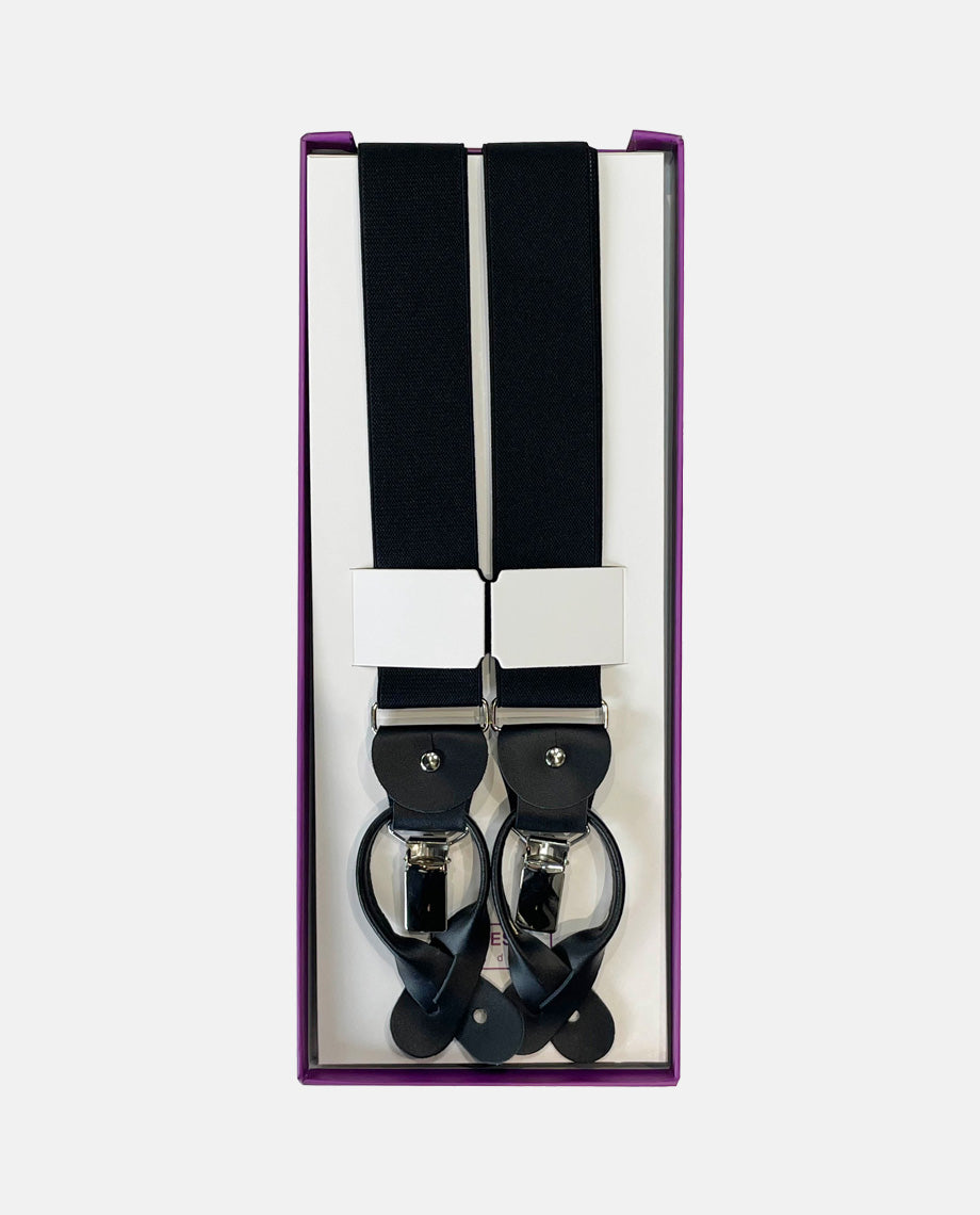 Black Combination Braces