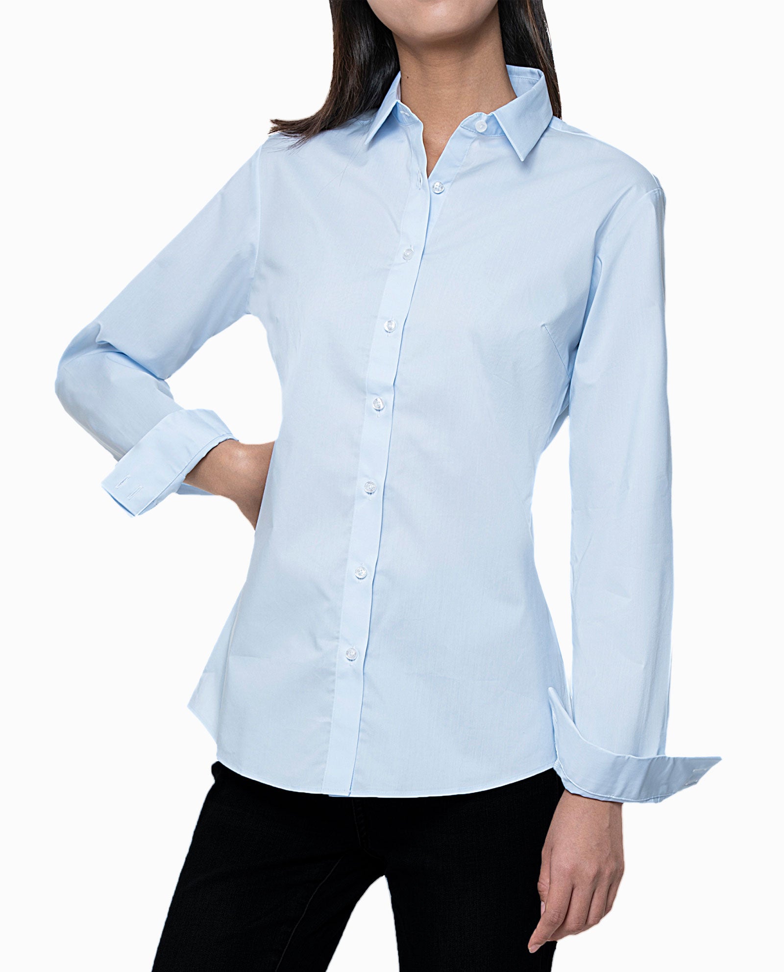 Blue Poplin