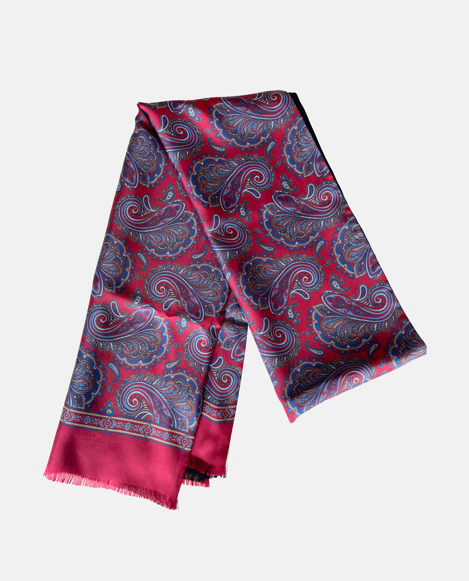 Burgundy Paisley