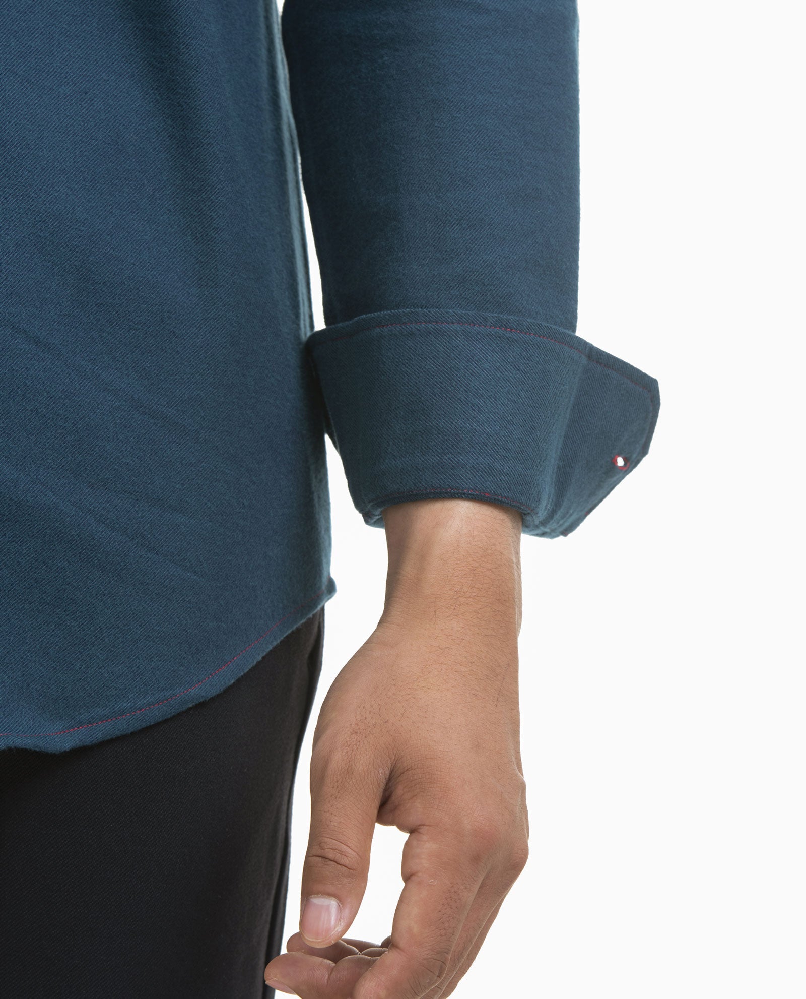 Flannel Dark Green Sport Shirt