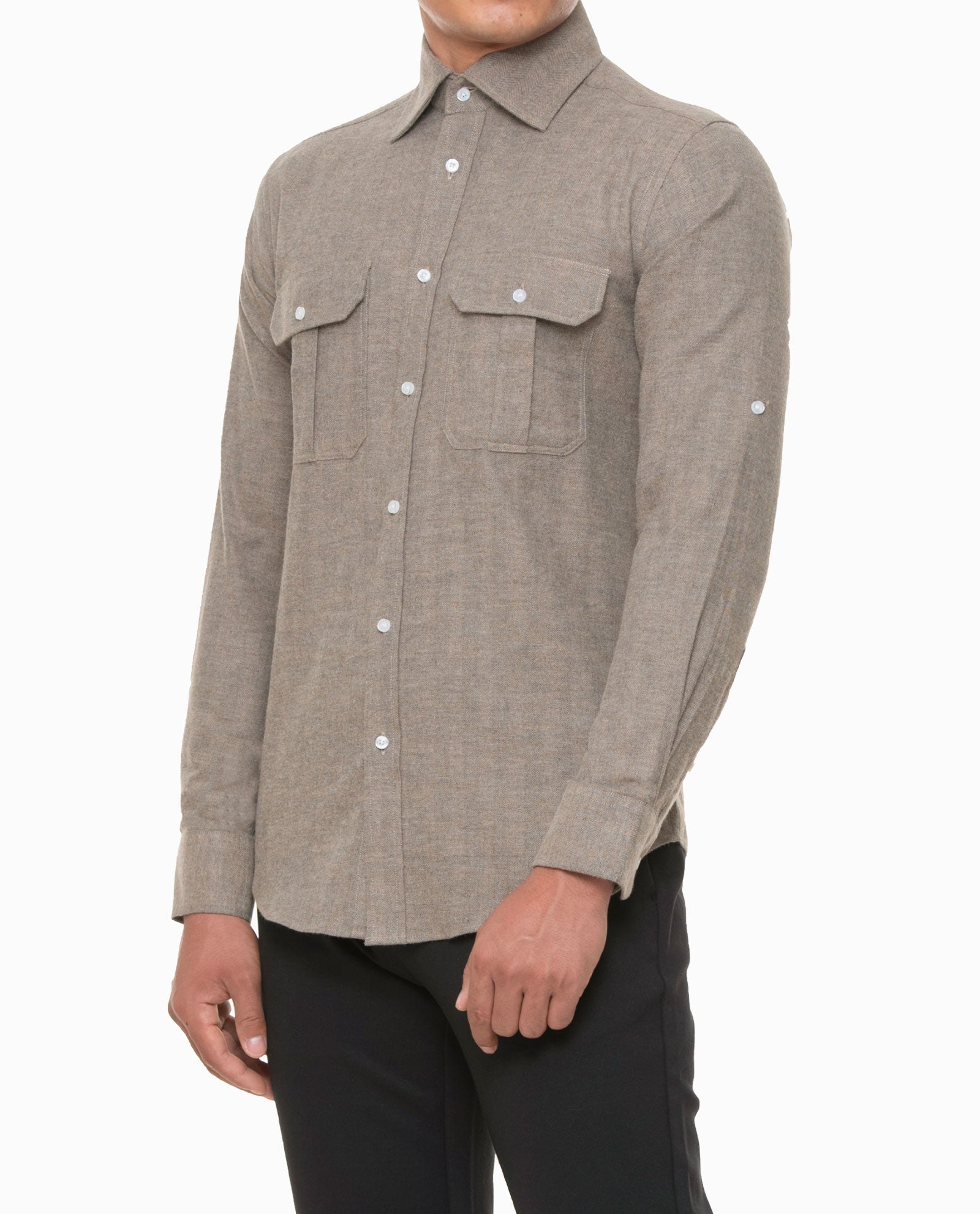 Flannel Sandy Grey