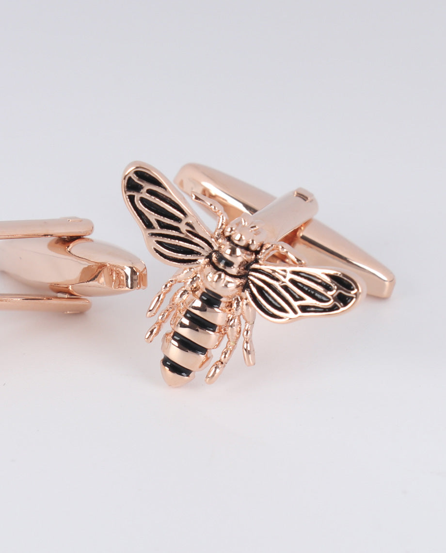 Gold Bee Cufflinks