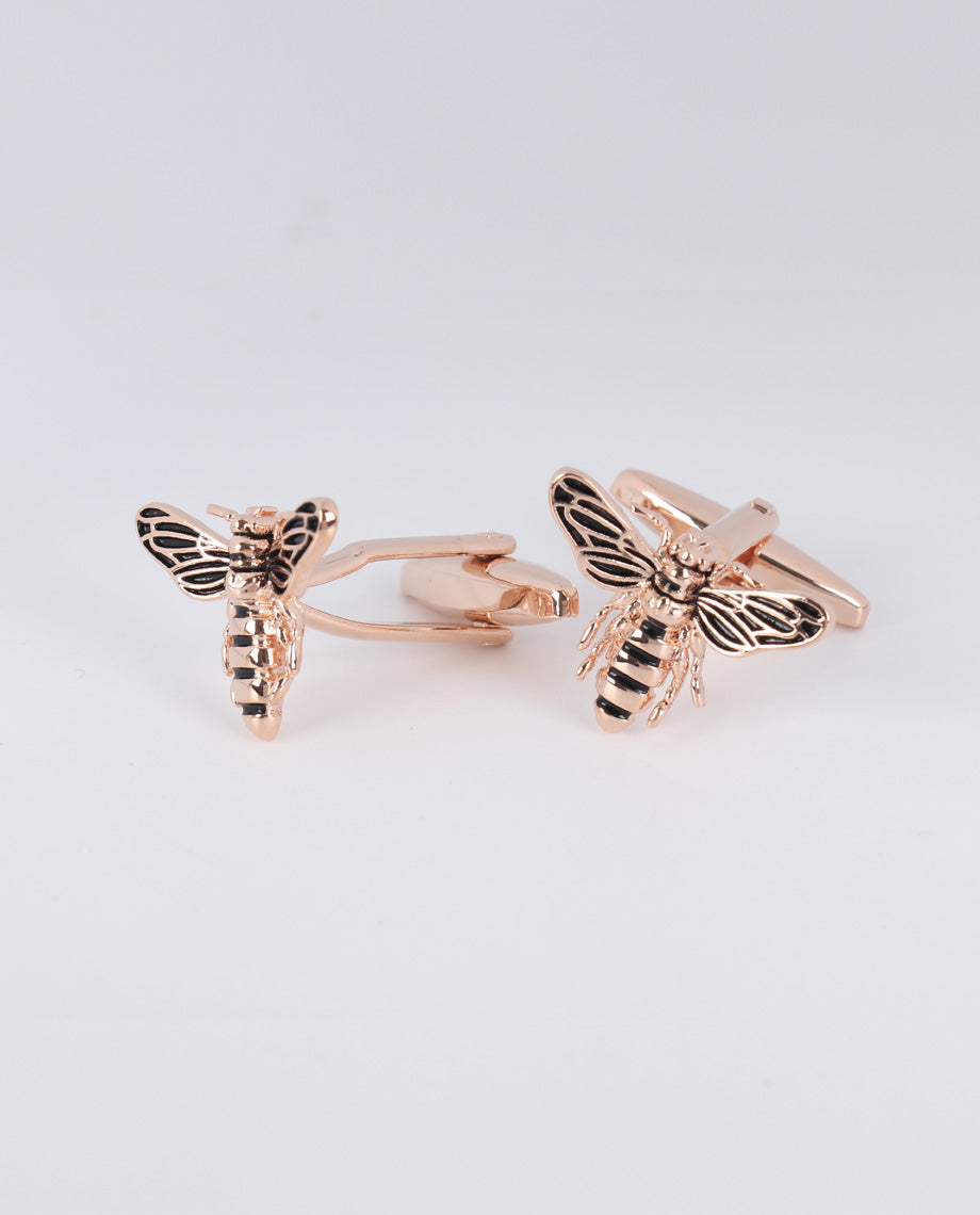 Gold Bee Cufflinks