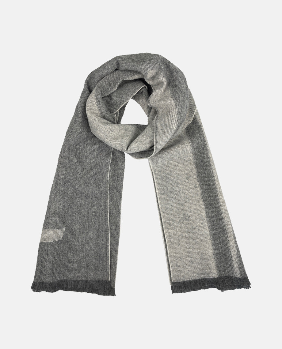 Grey Cashmere Scarf