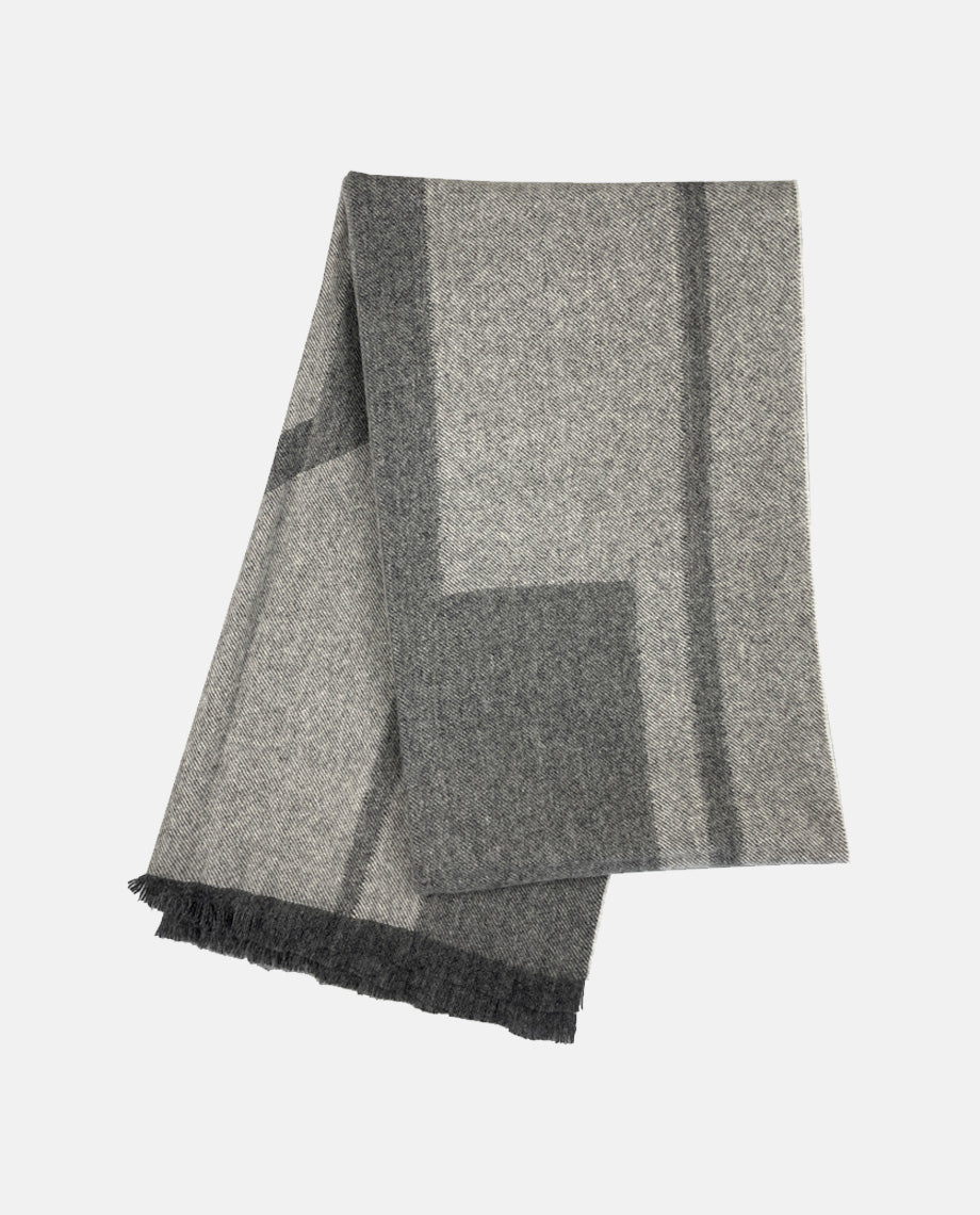 Grey Cashmere Scarf