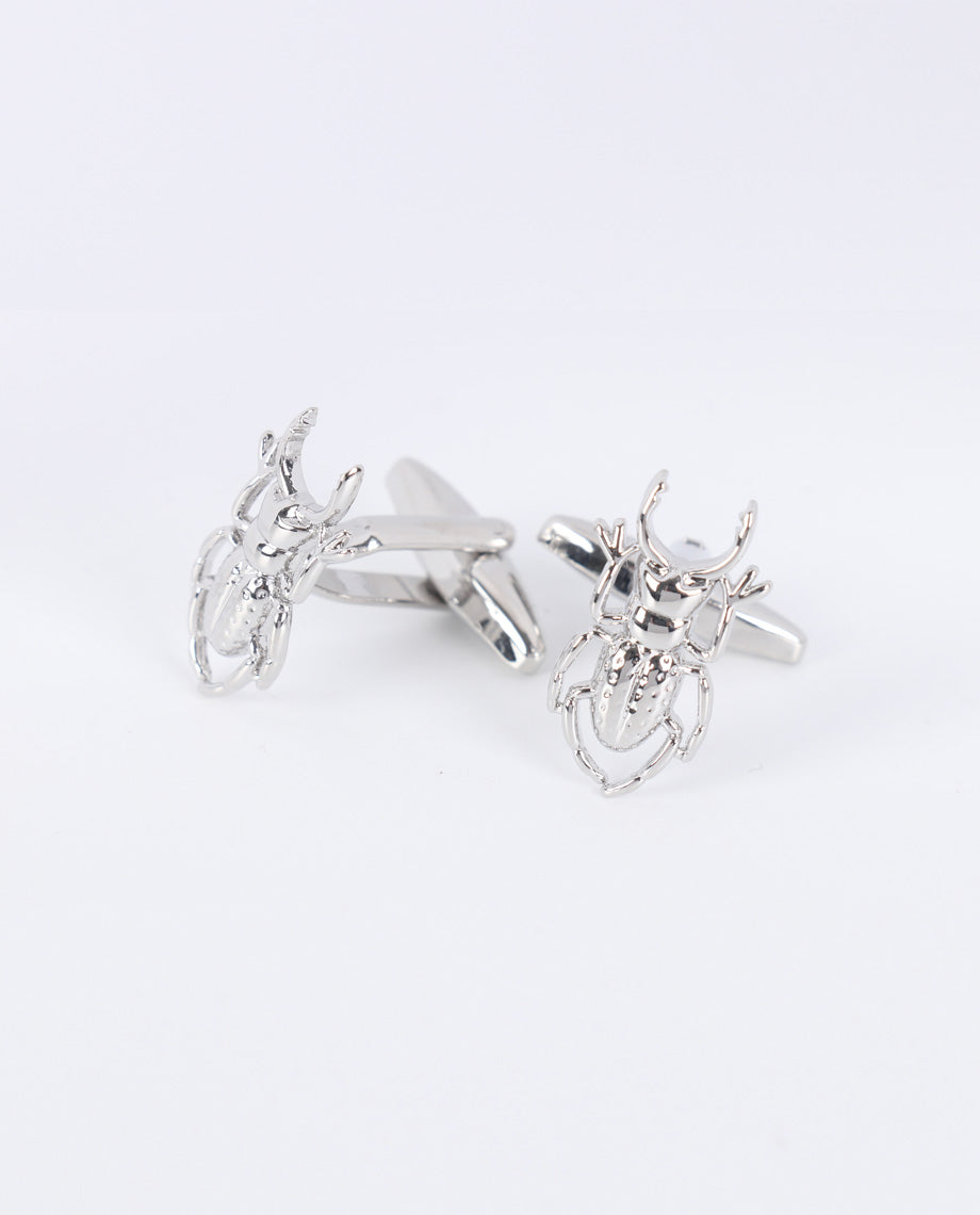 Silver Insect Cufflinks