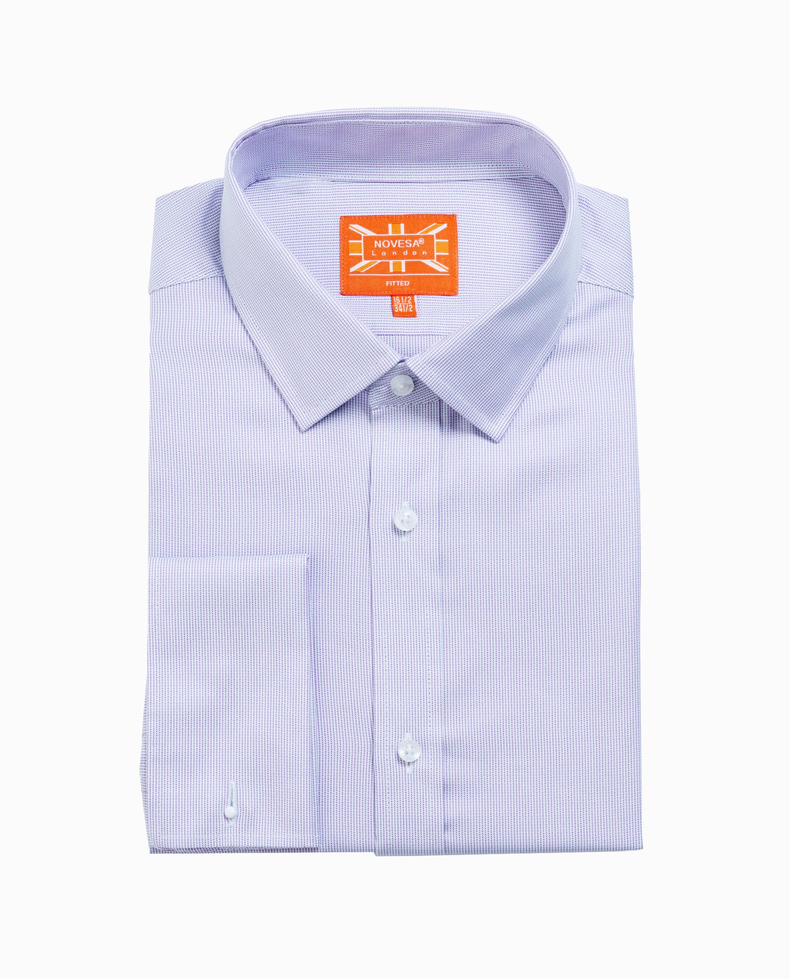 Lavender Twill Mens Dress Shirt