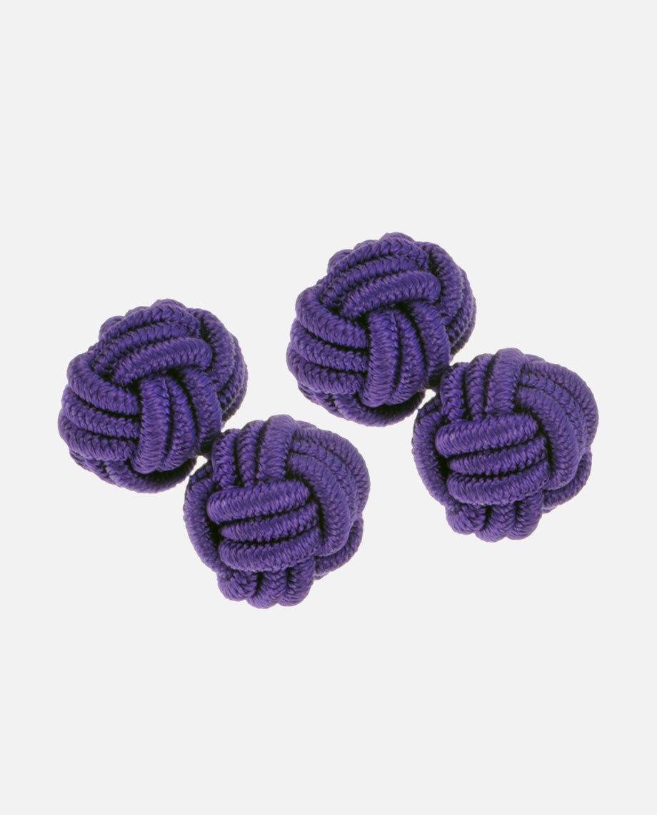 Purple Silk Knots