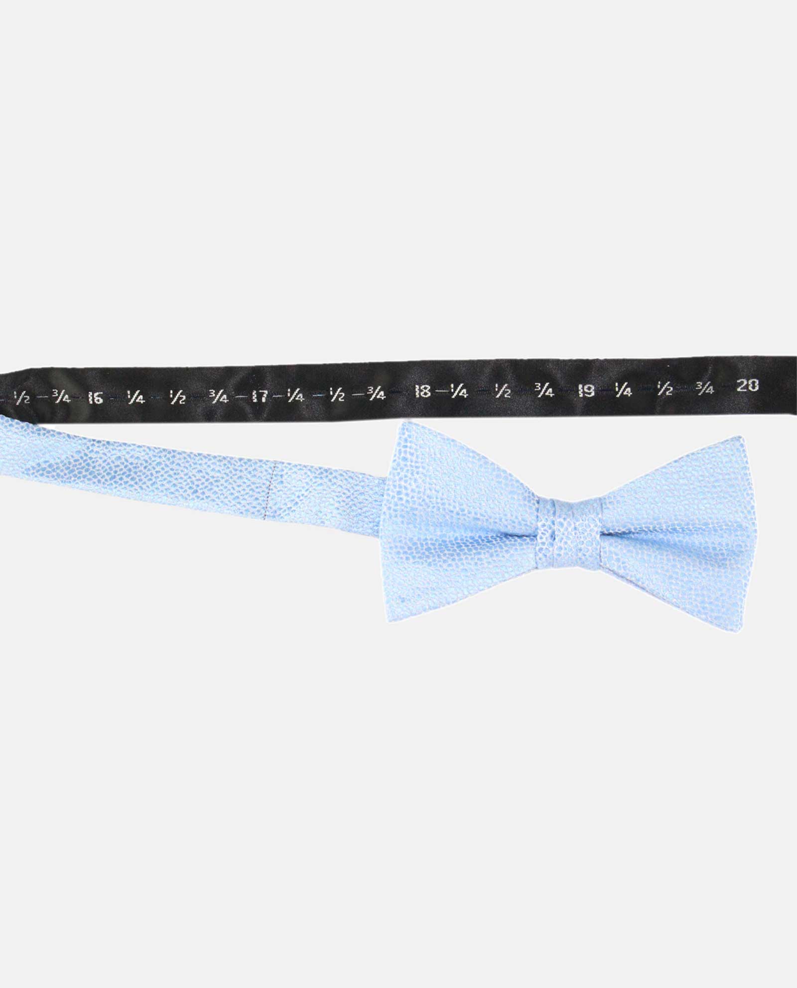 Baby Blue Sheen Mosaic Bow Tie