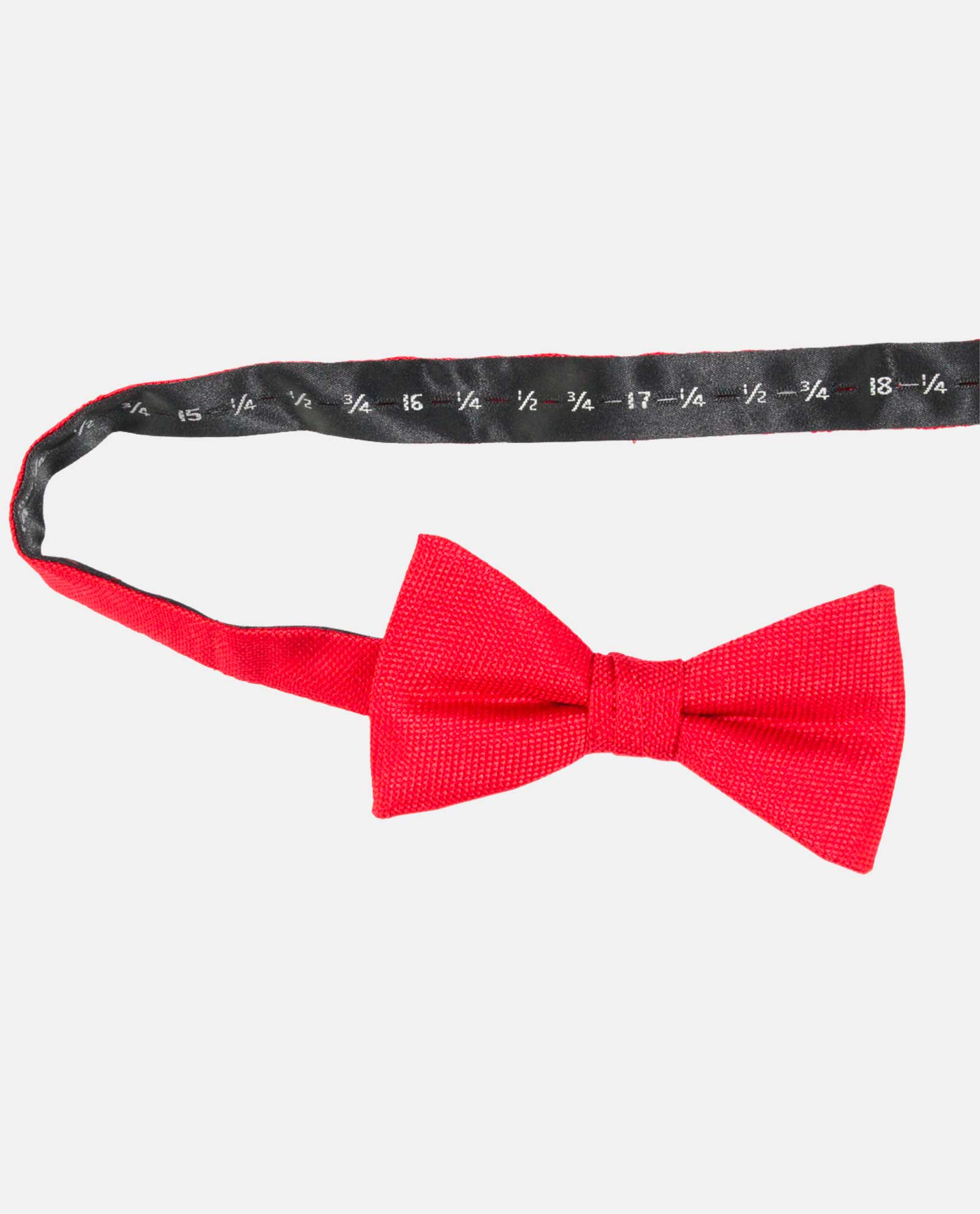 Red Knit Ready Tie Bow