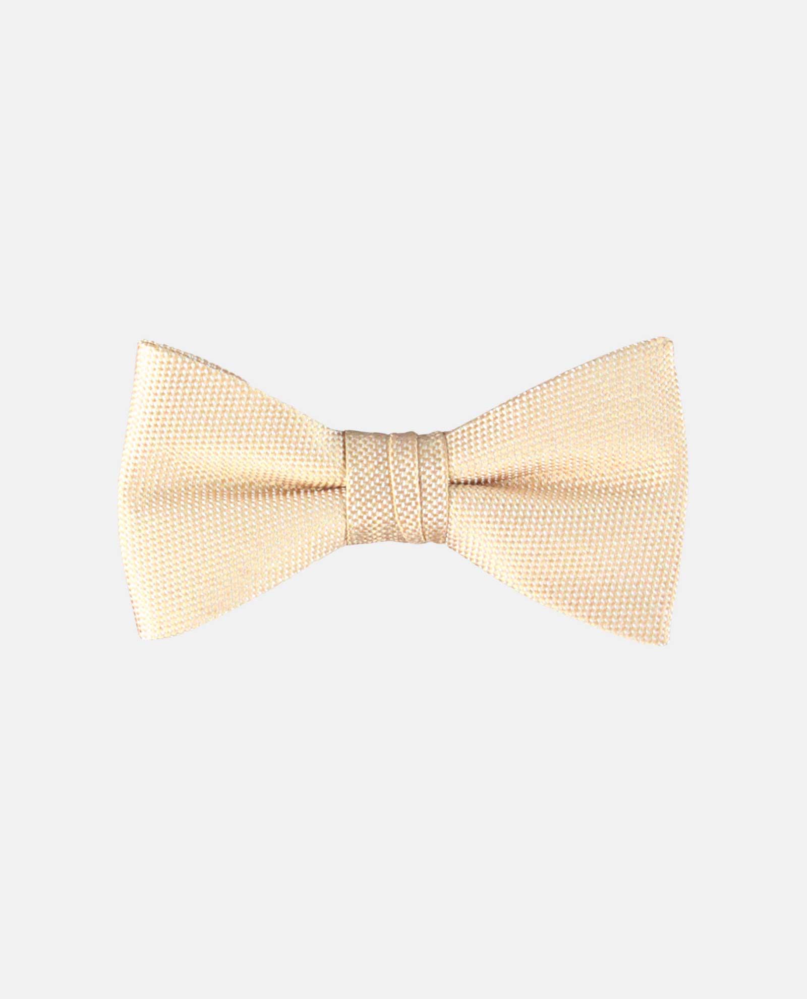 Gold Knit Read-Tie Bow