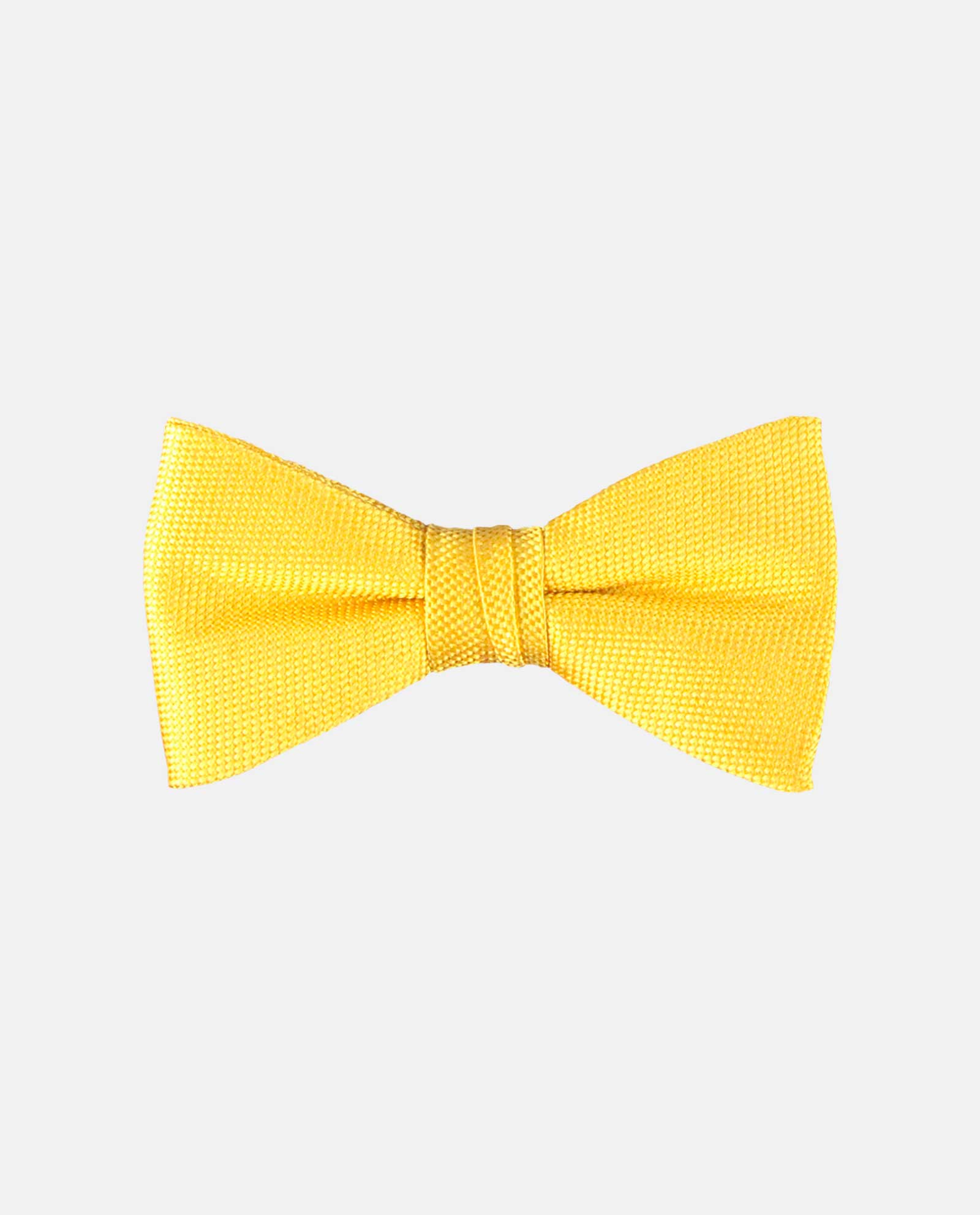 Yellow Knit Ready-Tie Bow