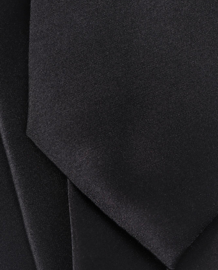 Sateen Black Tie